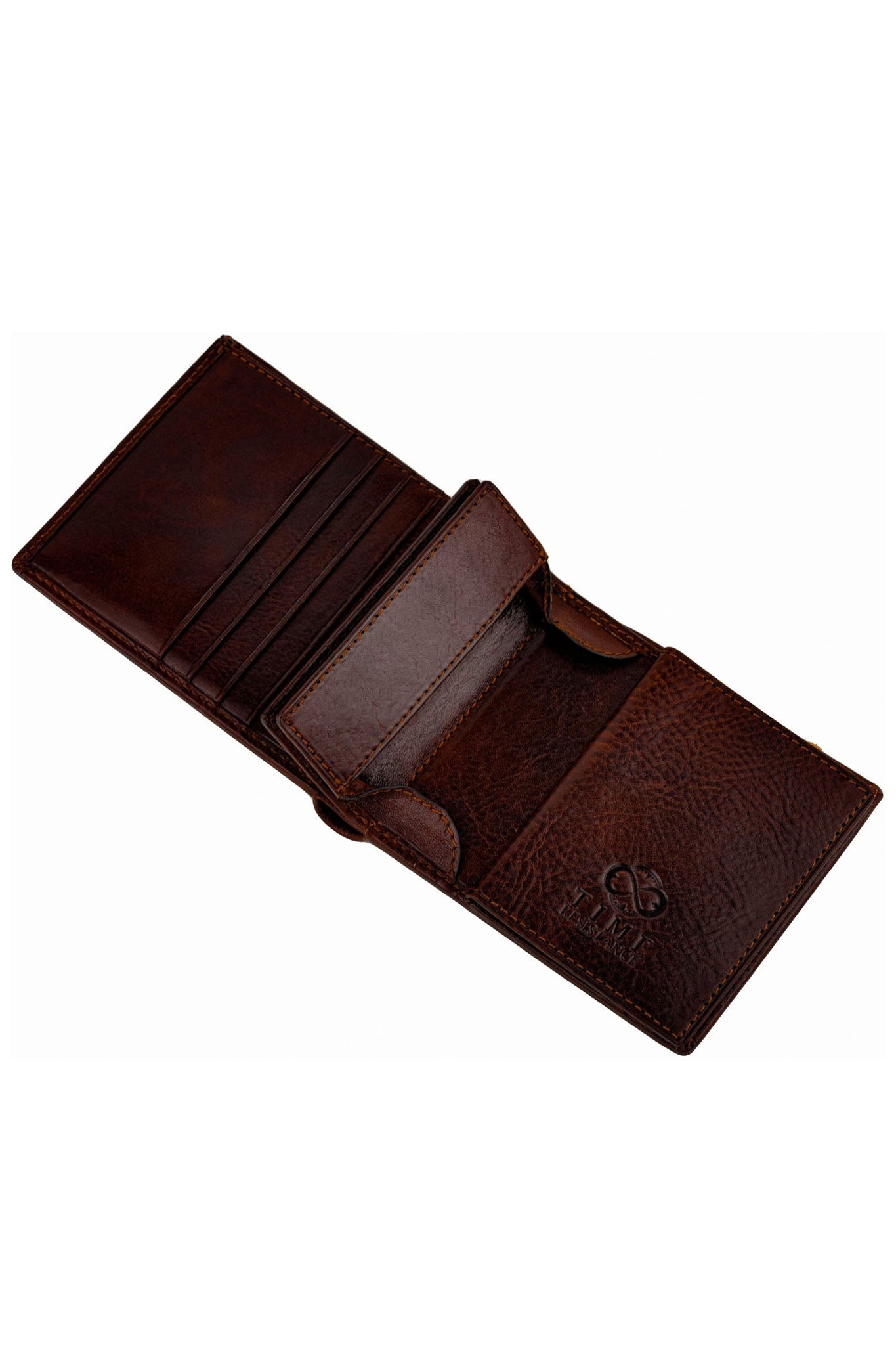 Time Resistance Daniel, nahkalompakko, ruskea