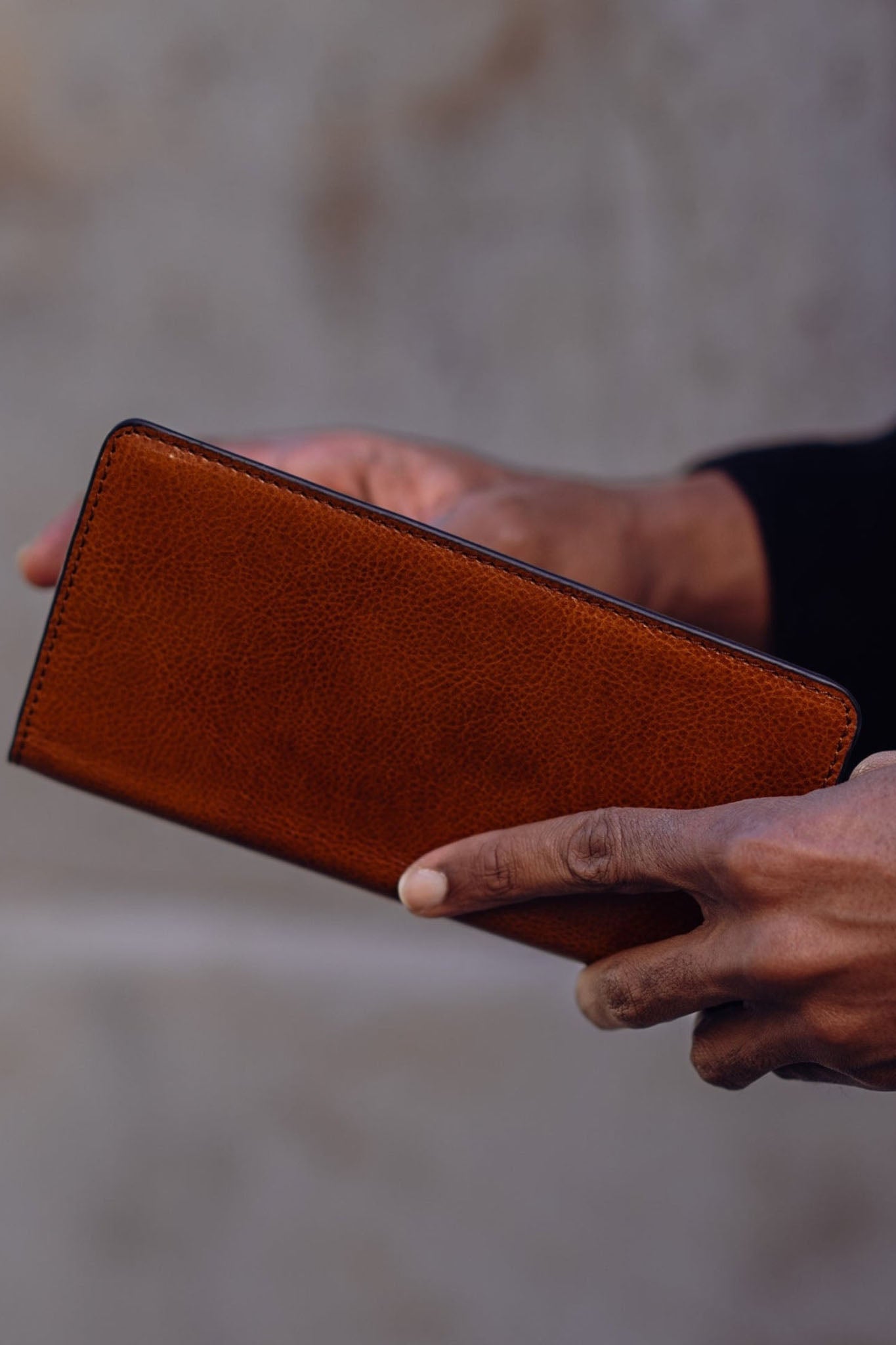 Time Resistance The Periodic Table, coat wallet lompakko, konjakki