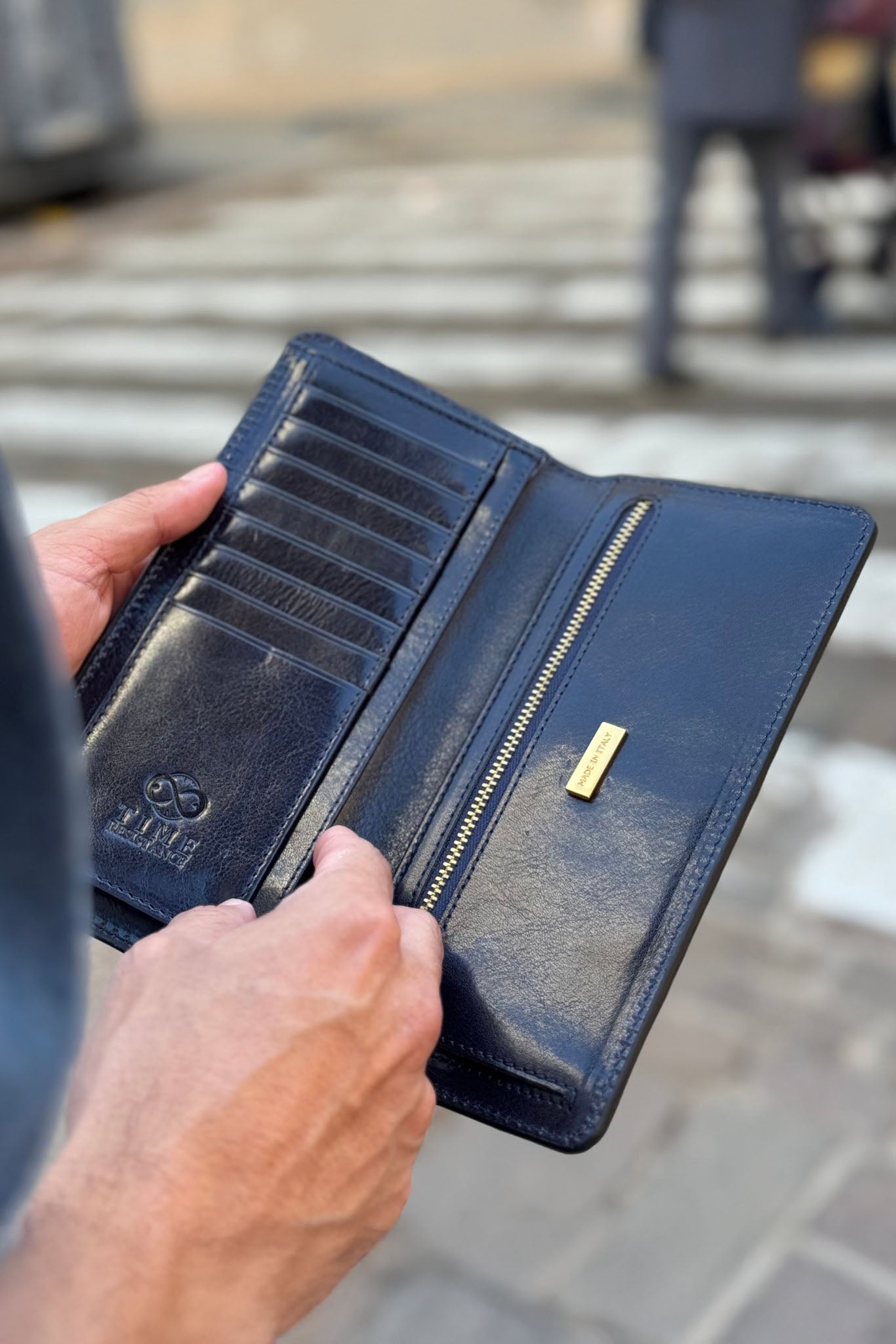 Time Resistance The Periodic Table, coat wallet lompakko, sininen