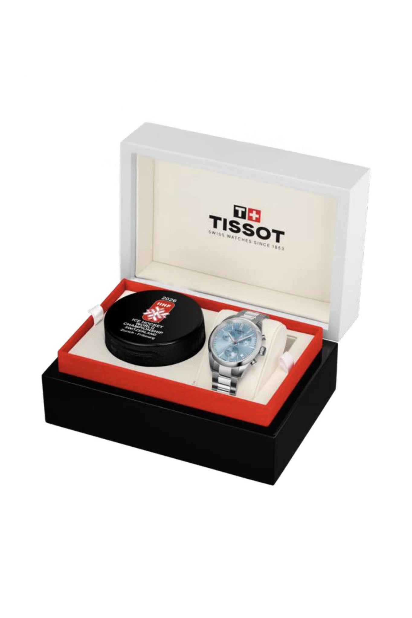 Tissot PR 100 Chronograph IIHF 2026 T150.417.11.351.01