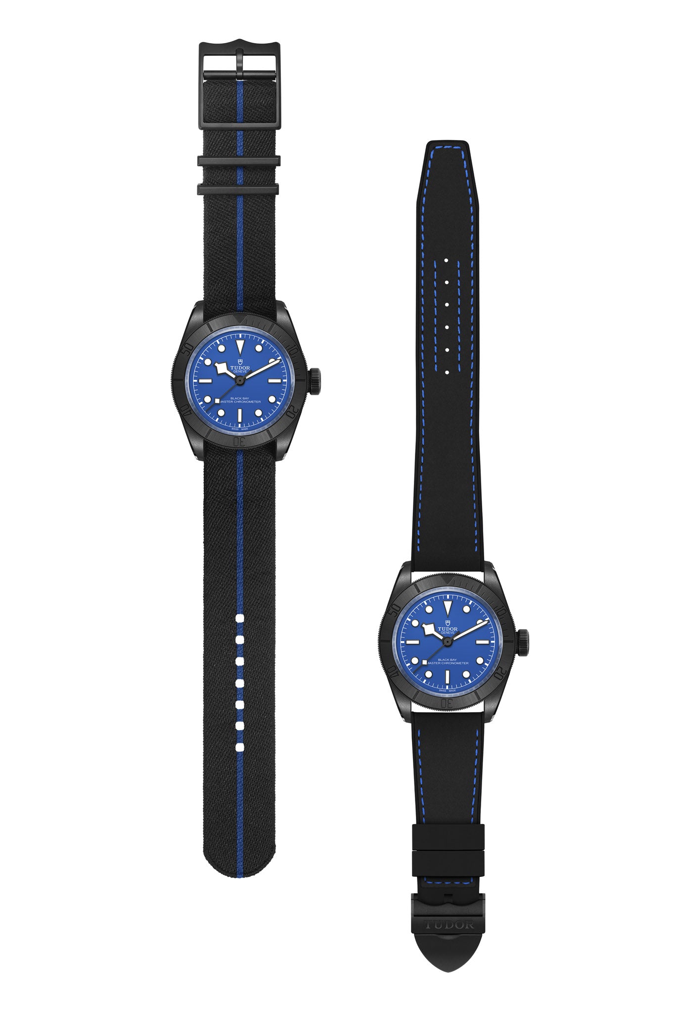 Tudor Black Bay Ceramic Blue rannekello