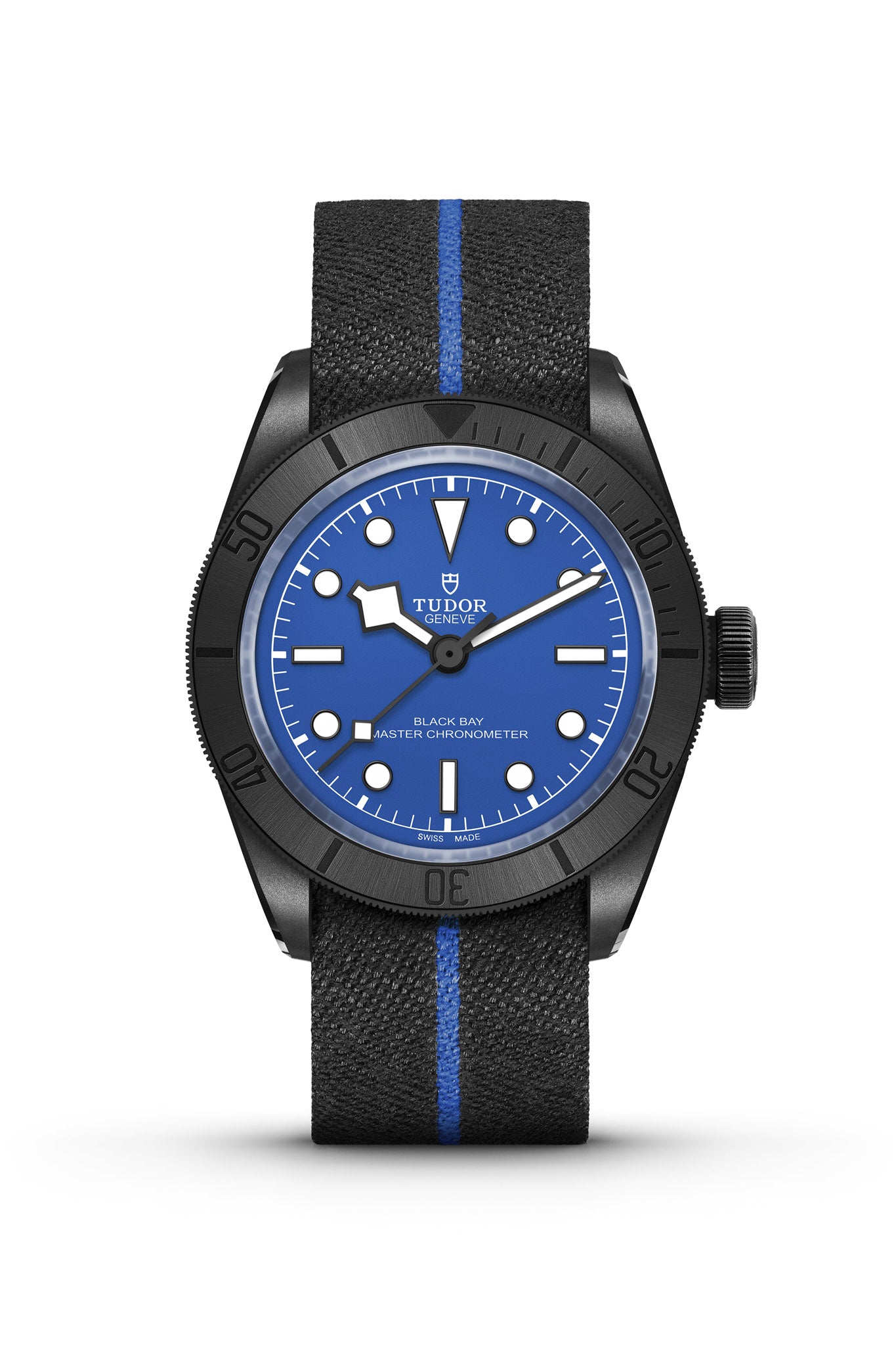Tudor Black Bay Ceramic Blue rannekello
