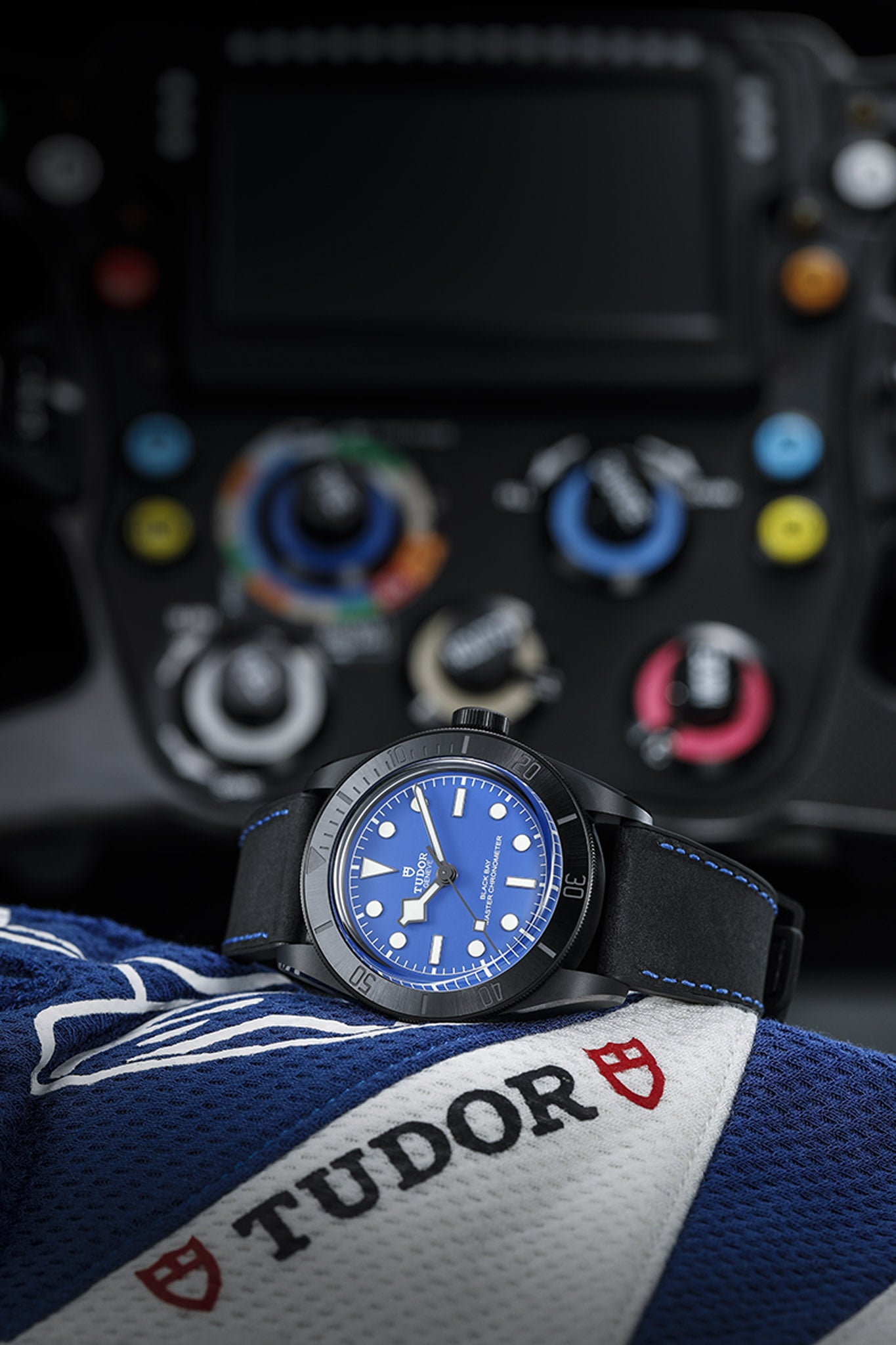 Tudor Black Bay Ceramic Blue rannekello