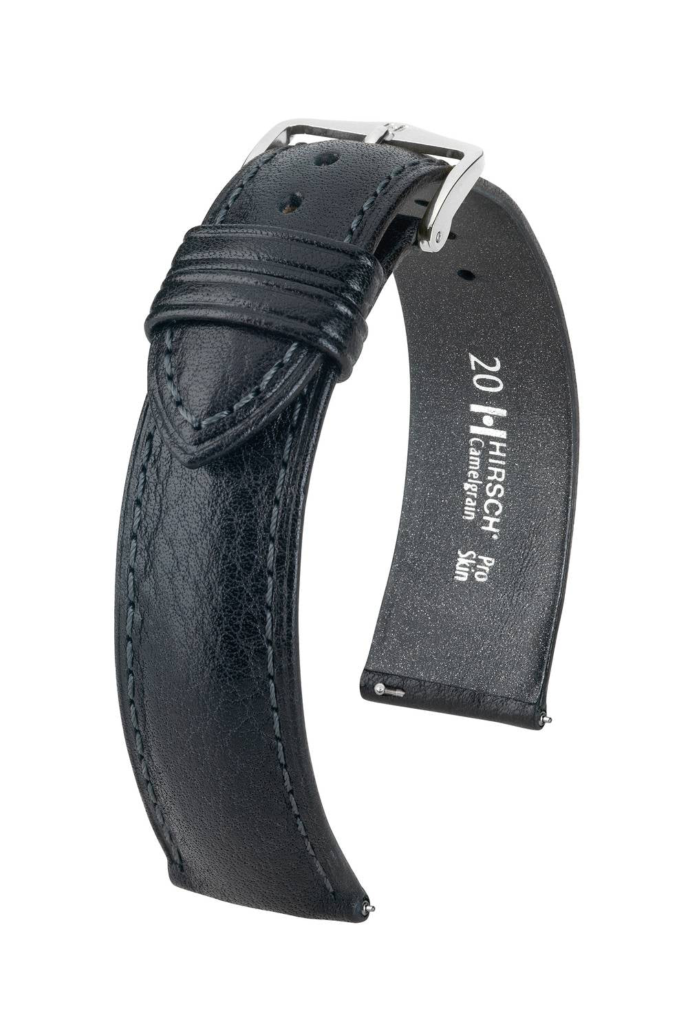 Hirsch Camelgrain Xl Black kellon ranneke 18,00mm