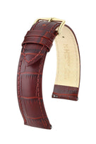 Hirsch Duke L Burgundy kellon ranneke 18,00mm