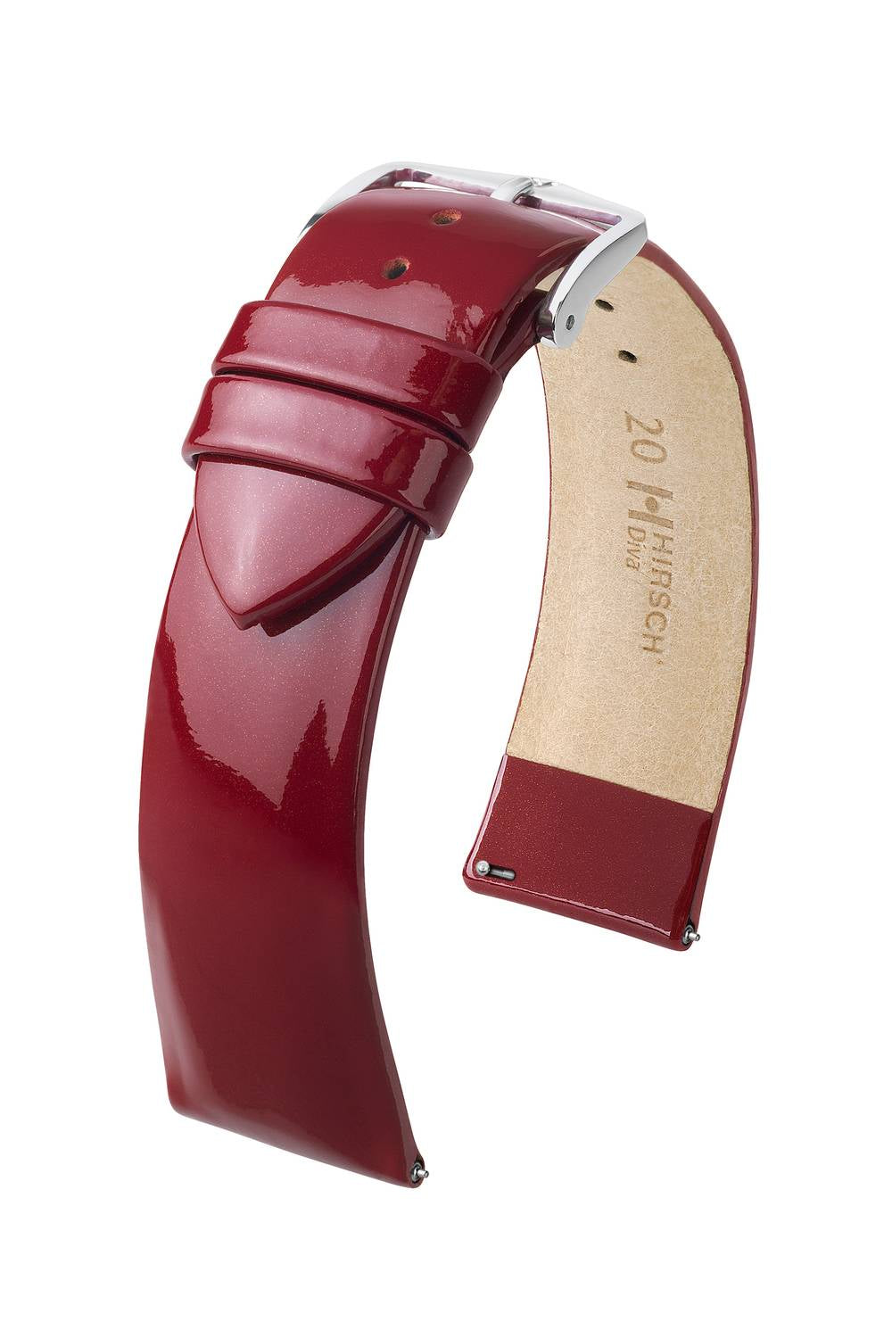 Hirsch Diva M Marsala Shiny kellon ranneke 14,00mm