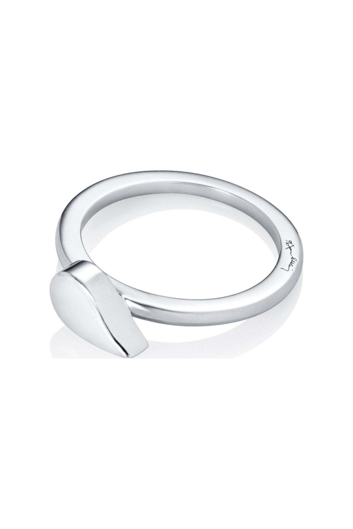 Efva Attling Sparkle Of Life Ring - Silver hopeinen sormus