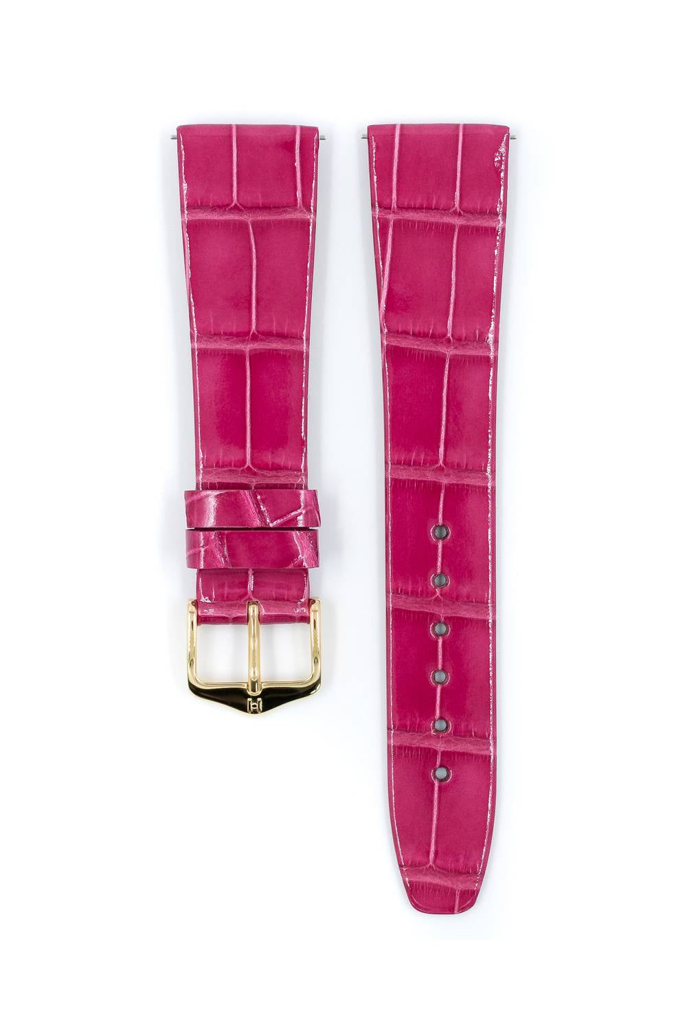 Hirsch Prestige L Pink Shiny kellon ranneke 16,00mm