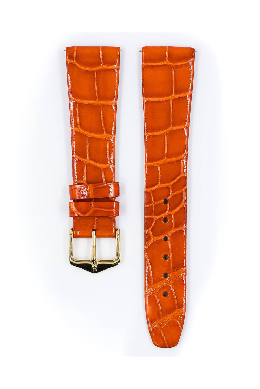 Hirsch Prestige L Orange Shiny kellon ranneke 16,00mm