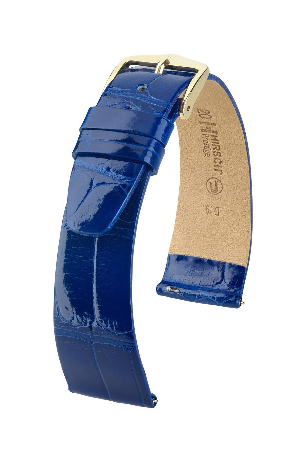 Hirsch Prestige M Royal Blue Shiny kellon ranneke 12,00mm