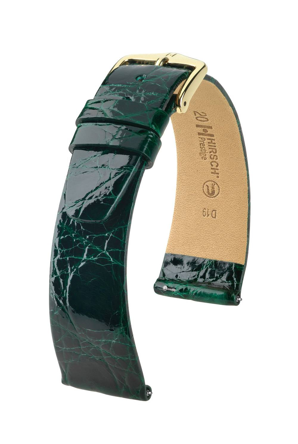 Hirsch Prestige L Green Shiny kellon ranneke 16,00mm