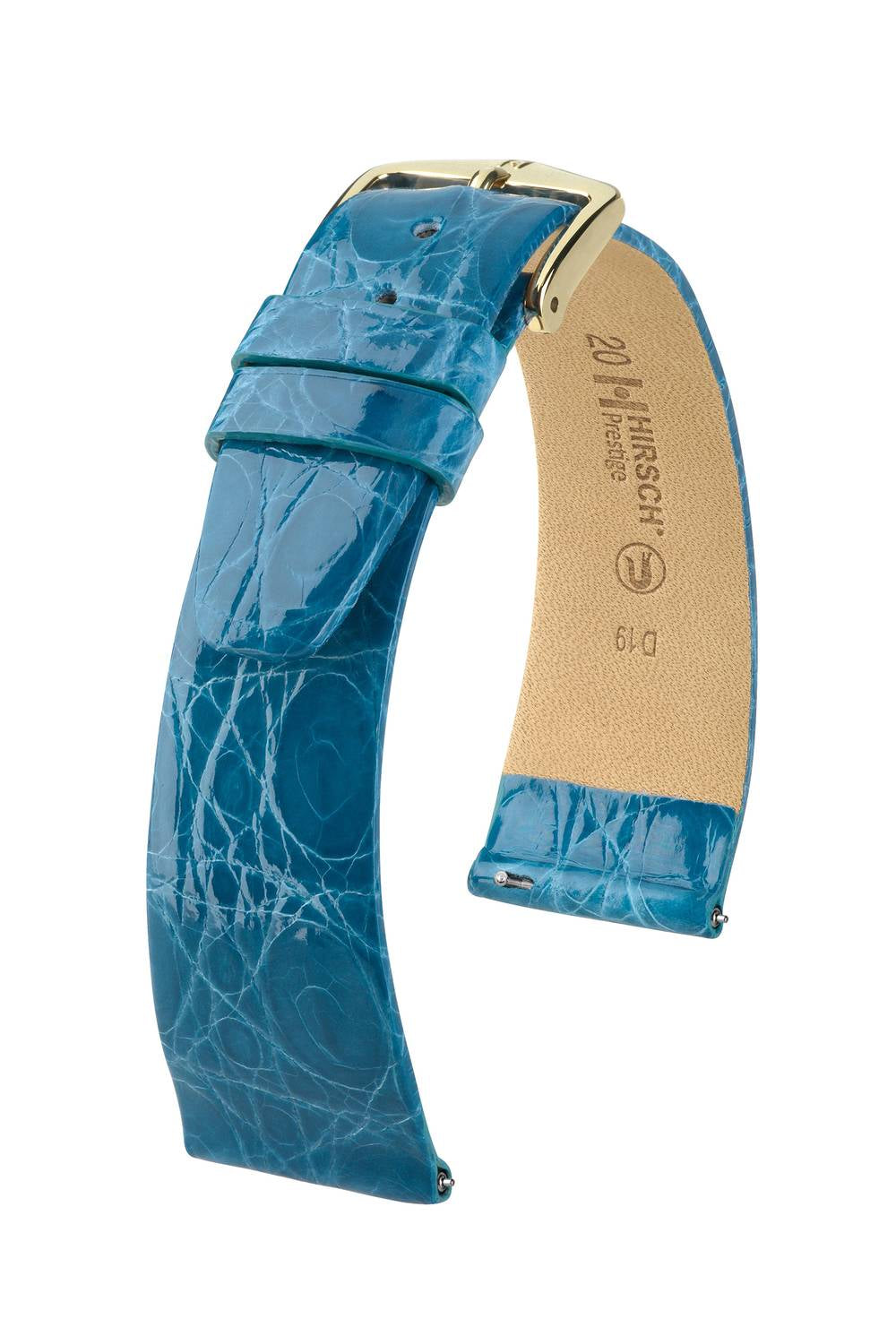 Hirsch Prestige L Turquoise Shiny kellon ranneke 16,00mm