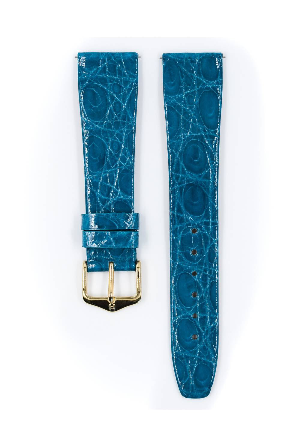 Hirsch Prestige M Turquoise Shiny kellon ranneke 12,00mm