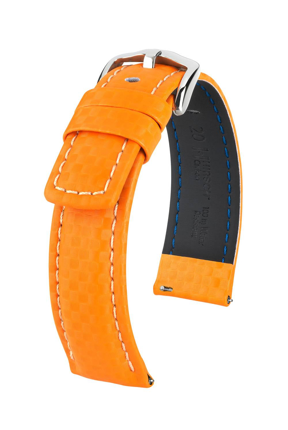 Hirsch Carbon L Orange kellon ranneke 20,00mm