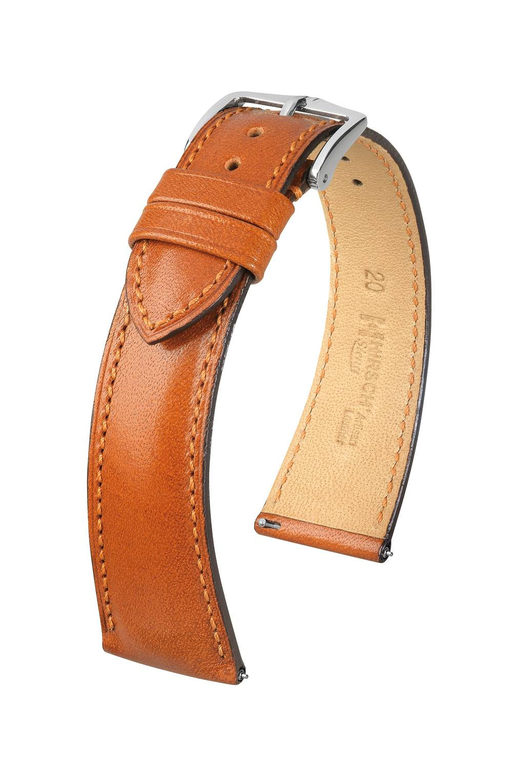 Hirsch Siena L Golden Brown kellon ranneke 18,00mm