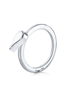 Efva Attling Sparkle Of Life Ring - Silver hopeinen sormus