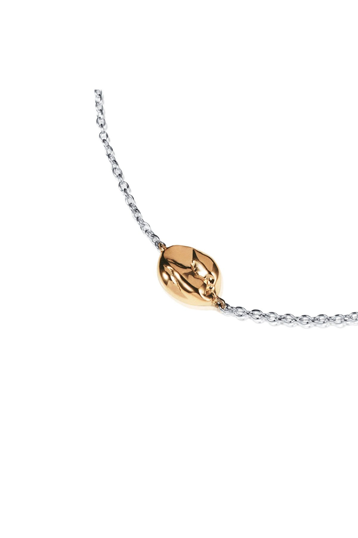 Efva Attling Nugget Bracelet kullattu rannekoru