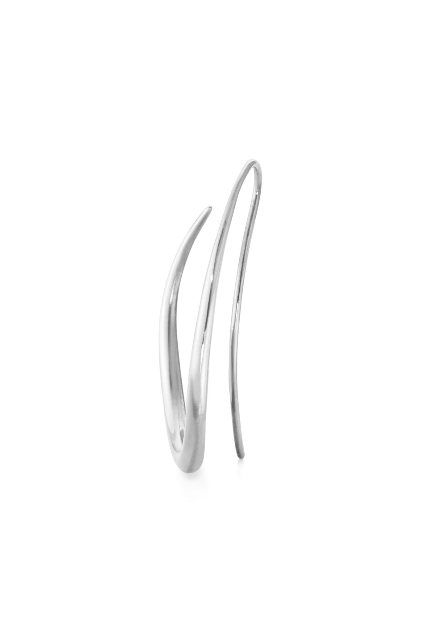 Georg Jensen Offspring double hopeiset korvakorut Default Title