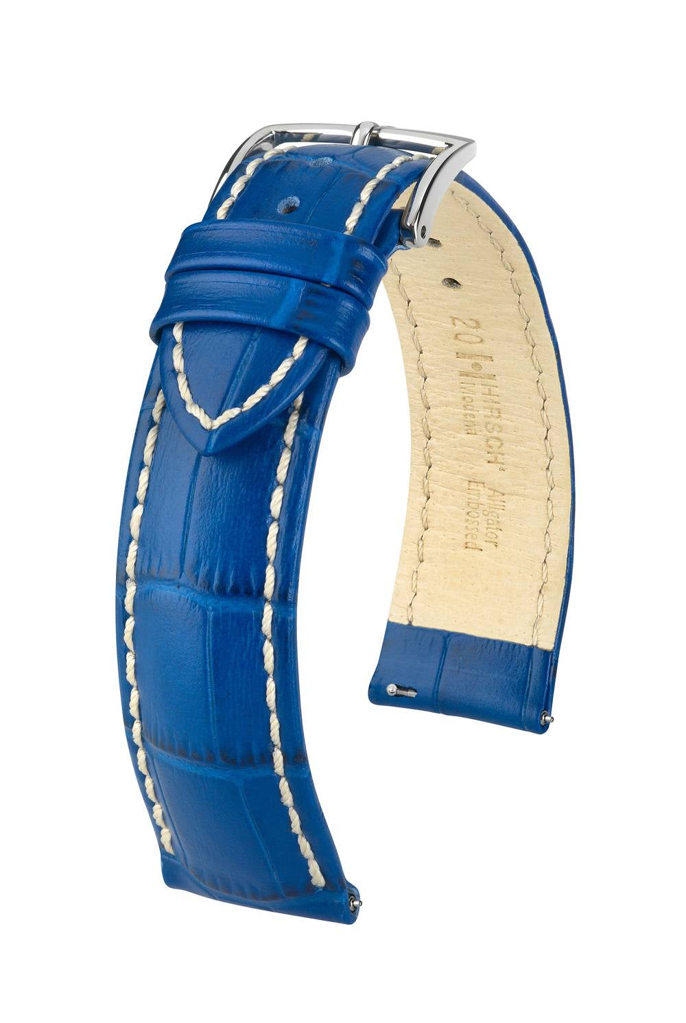 Hirsch Modena L Royal Blue kellon ranneke 20,00mm