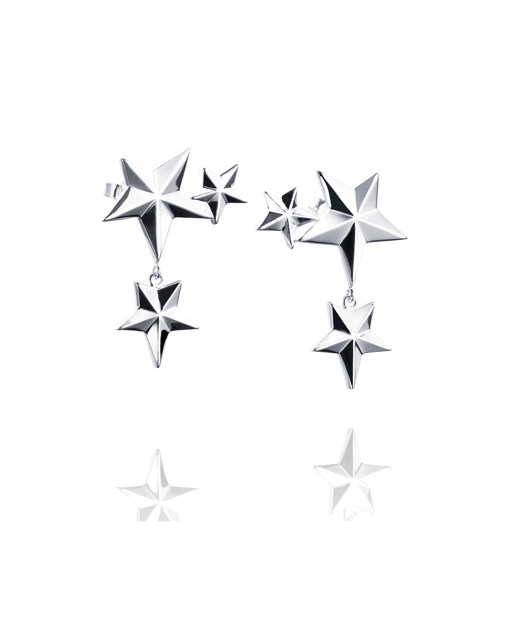 Efva Attling Catch a falling star earrings korvakorut Default Title