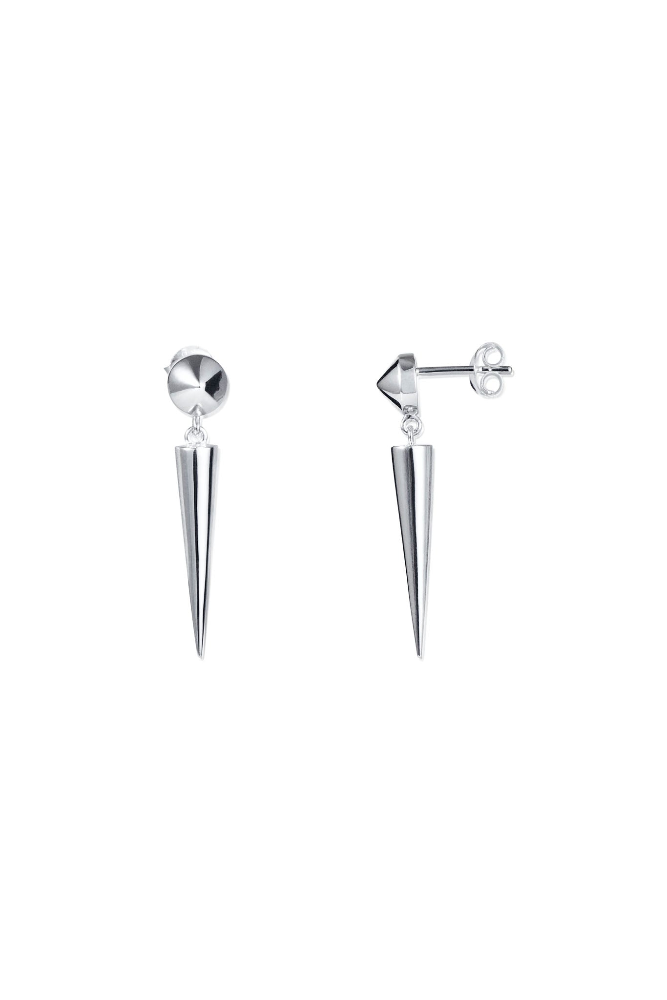 Efva Attling Spike It Up Earrings hopeiset korvakorut Default Title