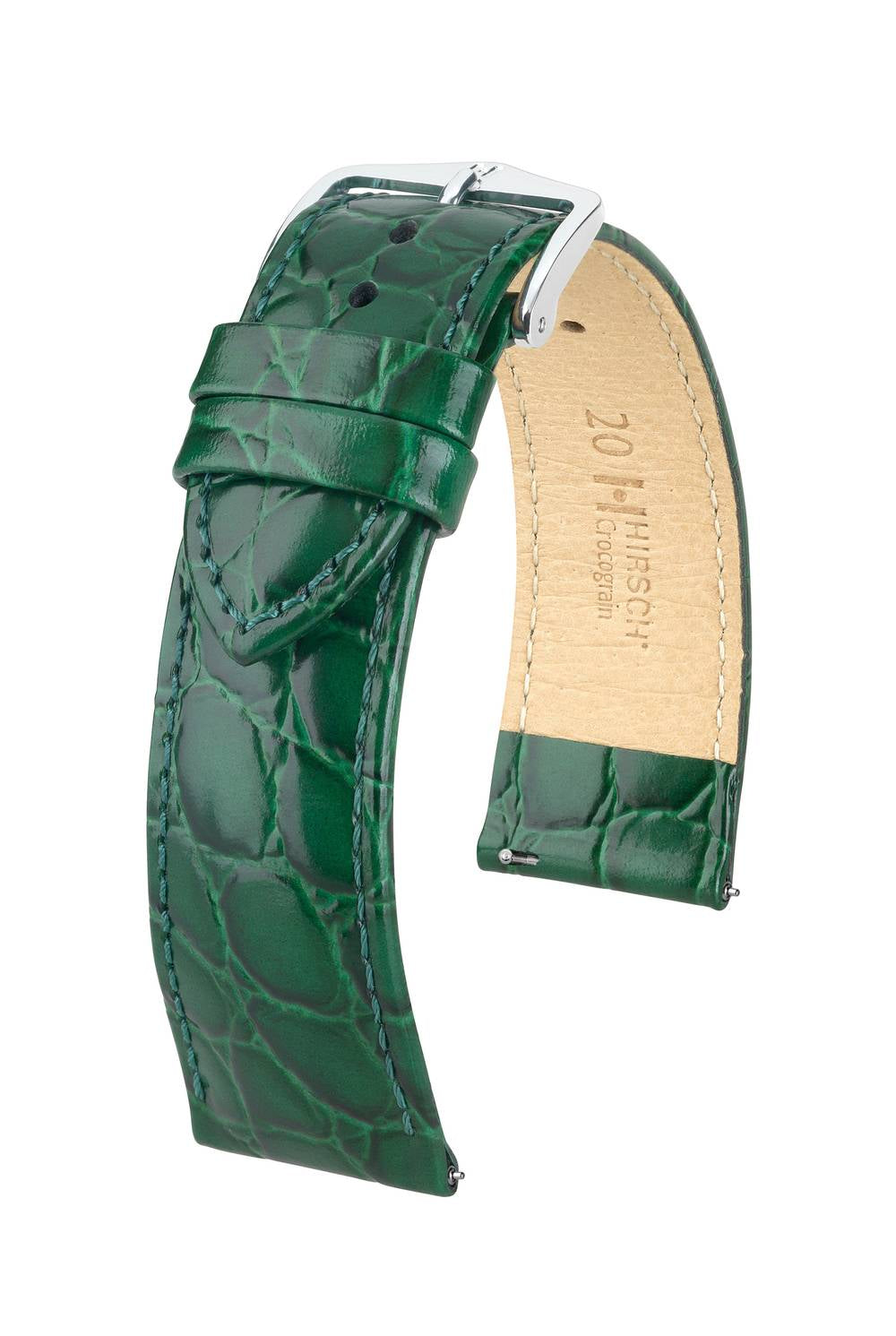 Hirsch Crocograin M Green kellon ranneke 12,00mm