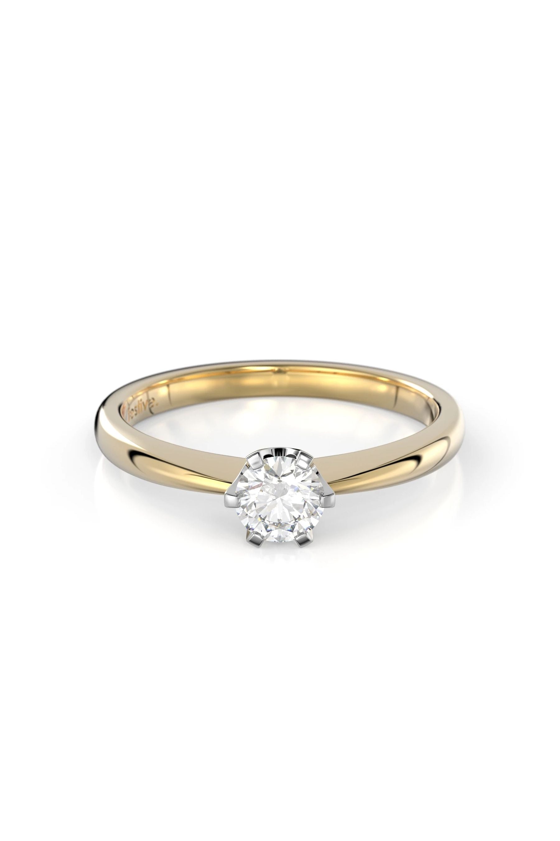 Festive Classic Solitaire 6kr 0,30 ct 15,5