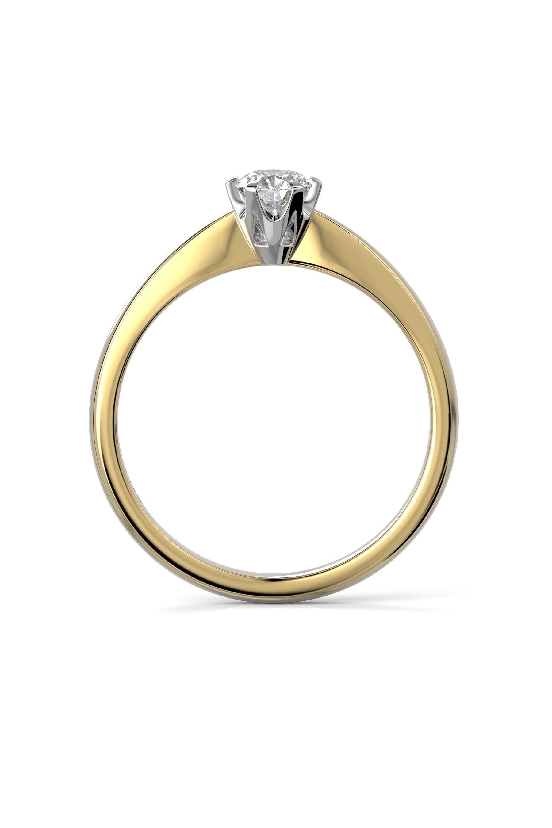 Festive Classic Solitaire 6kr 0,30 ct 15,5