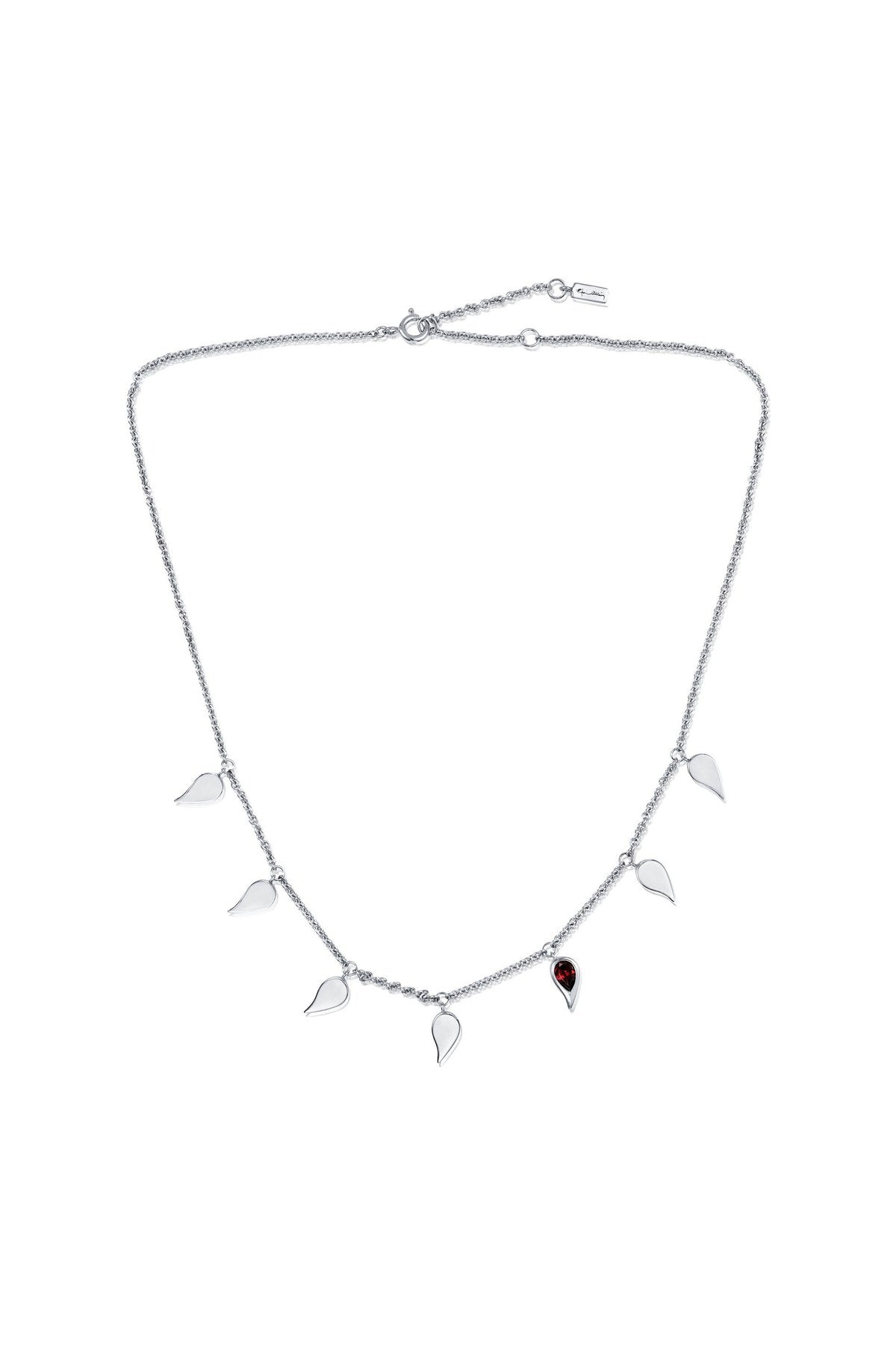 Efva Attling Sparkle Of Life Multi Necklace hopeinen kaulakoru