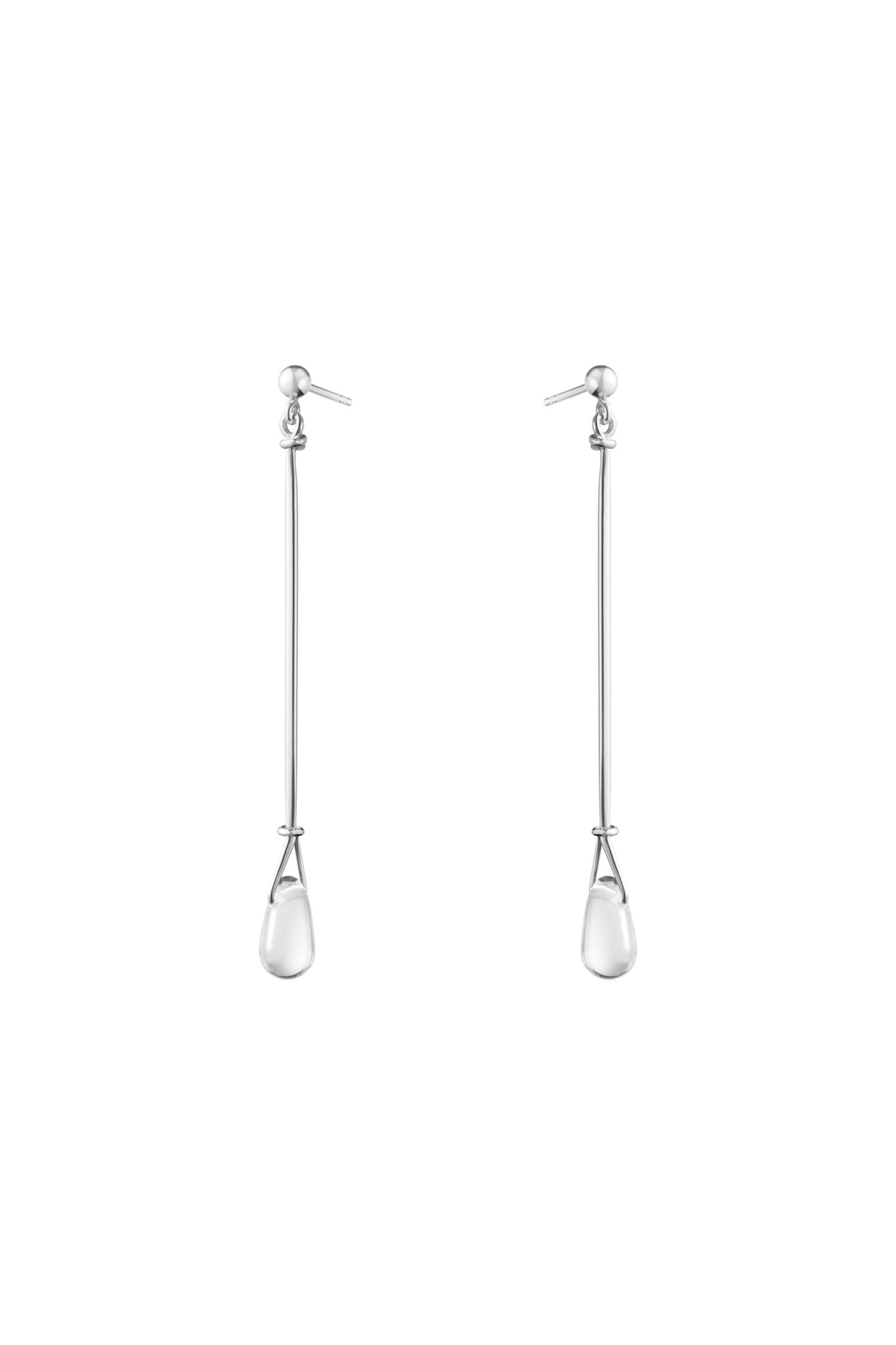 Georg Jensen Vivianna pitkät hopeiset korvakorut