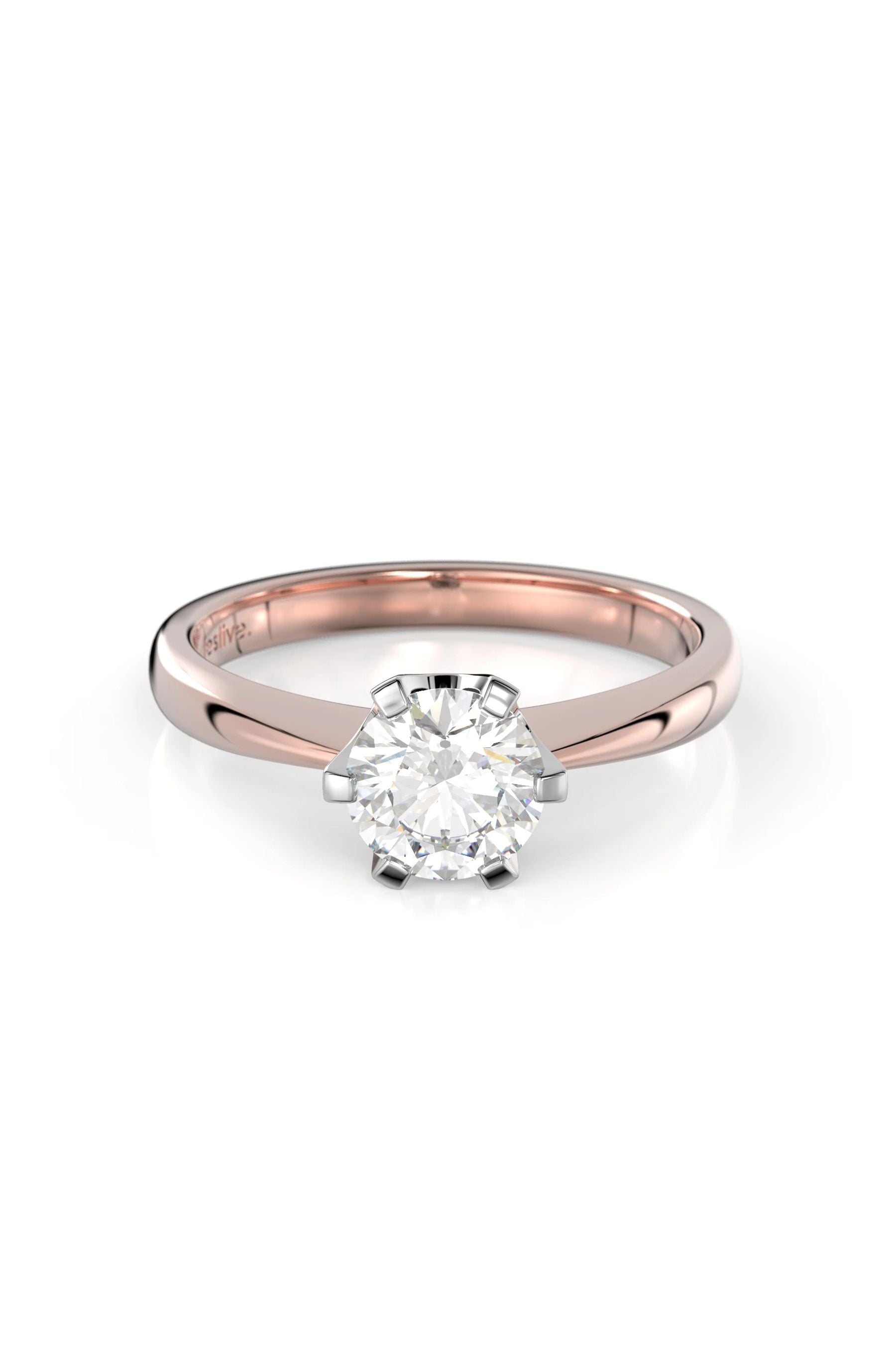 Festive Classic Solitaire 6kr 0,70ct 15,5