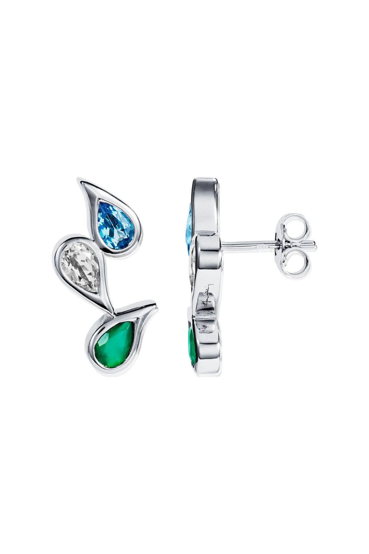 Efva Attling Sparkle Of Life Triple Ear hopeiset korvakorut