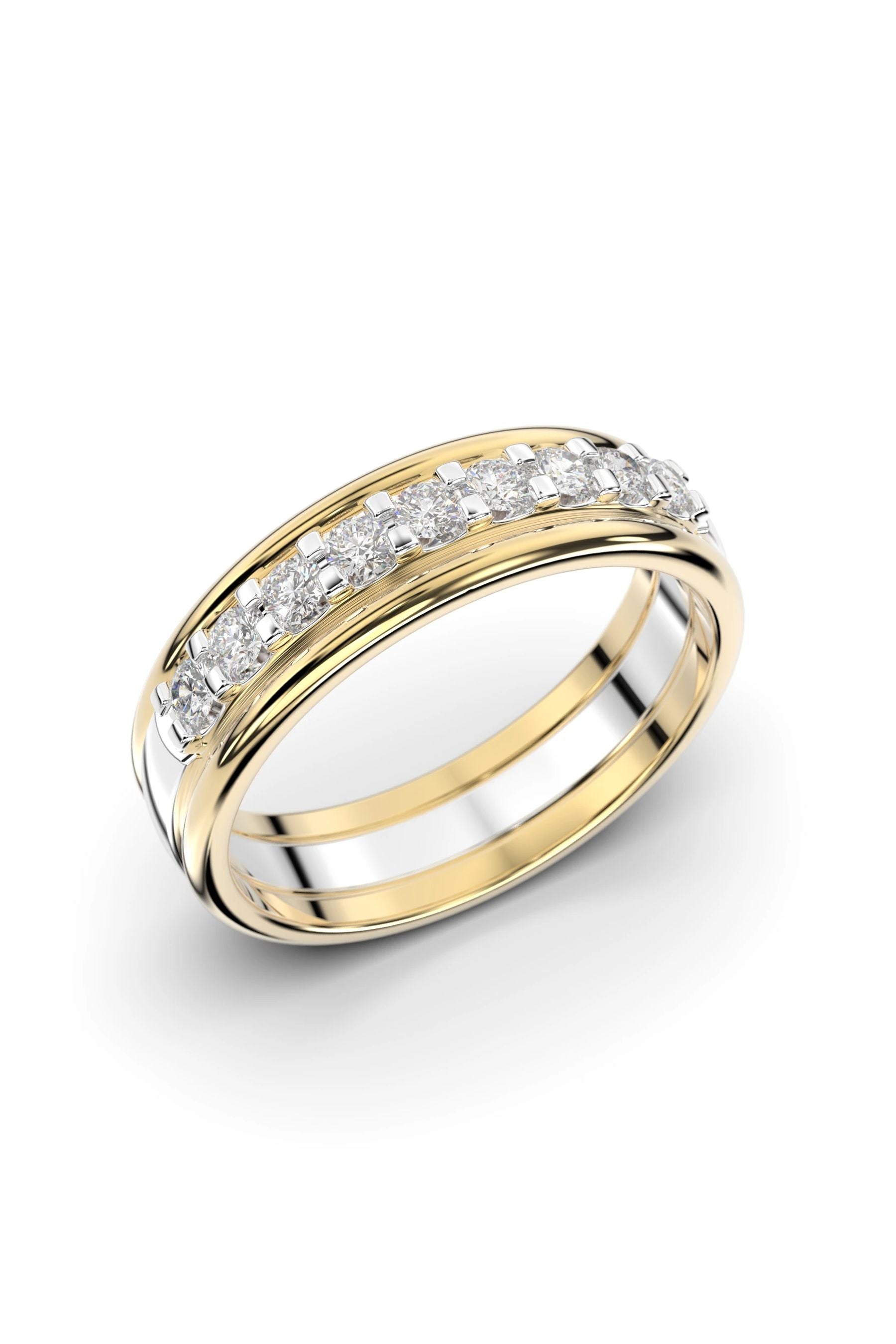 Festive Sophia Triple 9x0,03ct 15,5