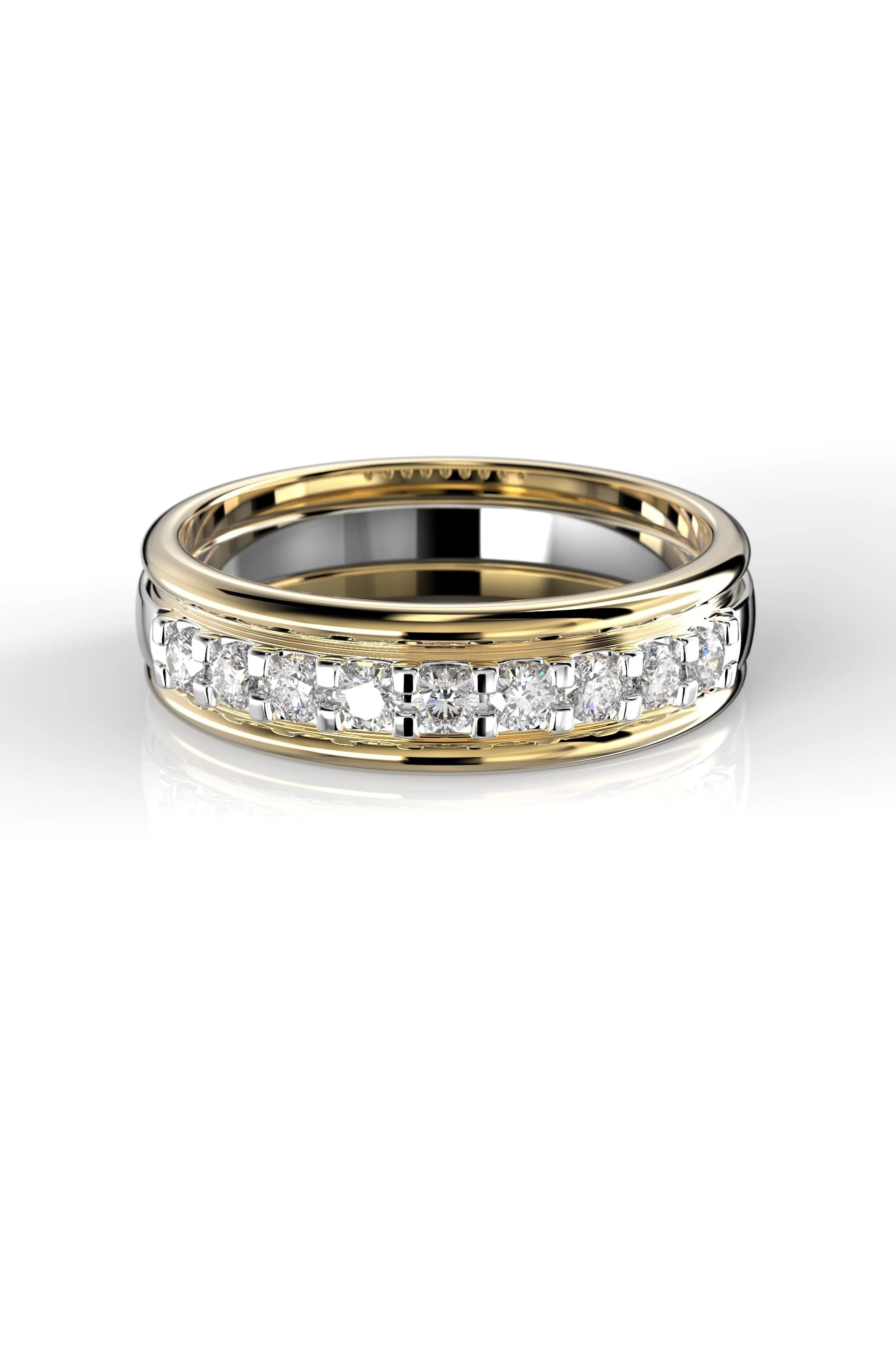 Festive Sophia Triple 9x0,03ct 15,5