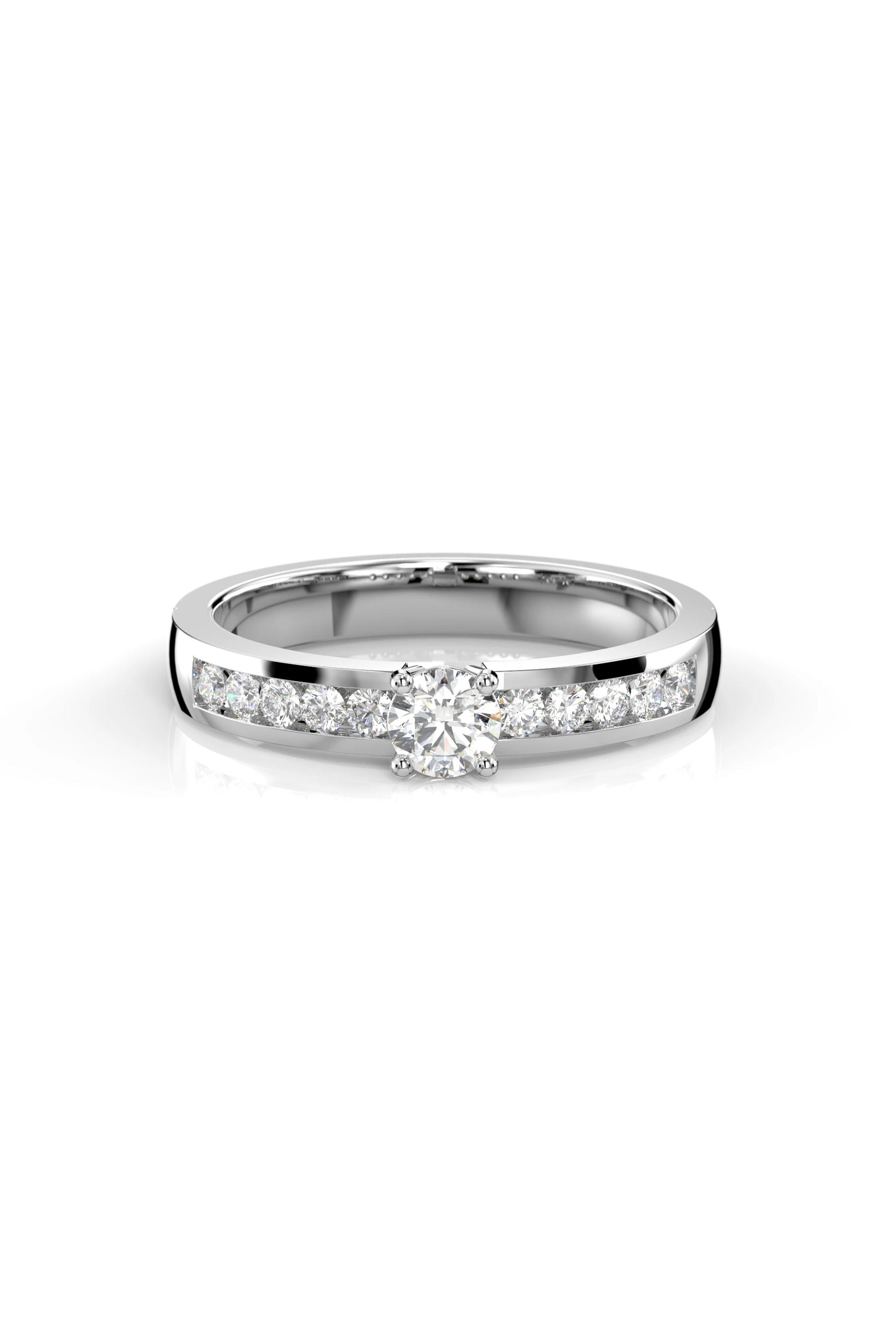 Festive Venice Solitaire 0,20ct + 10x0,02ct 15,5