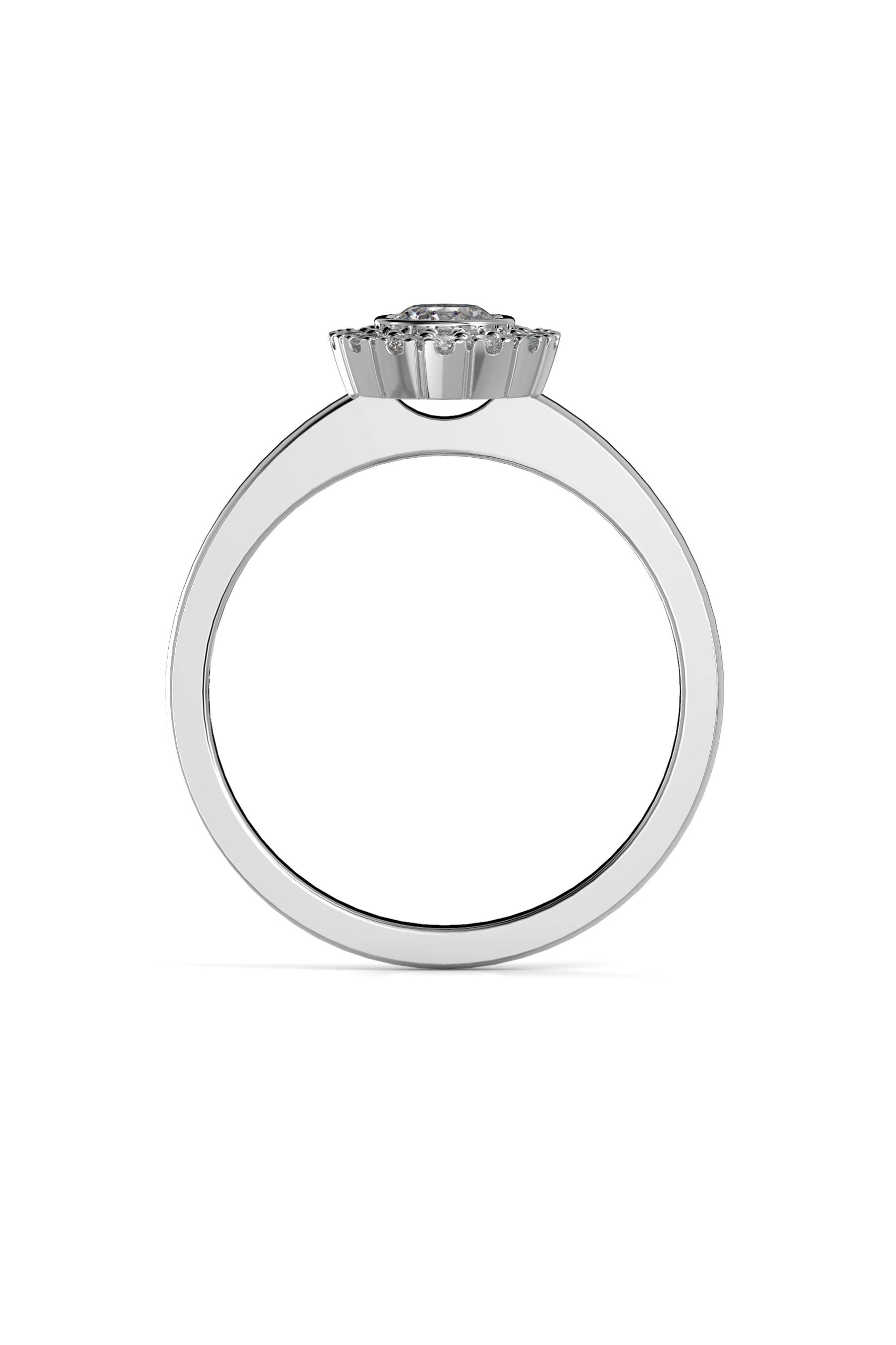 Festive Amelie 0,25ct + 14x0,01ct 15,5