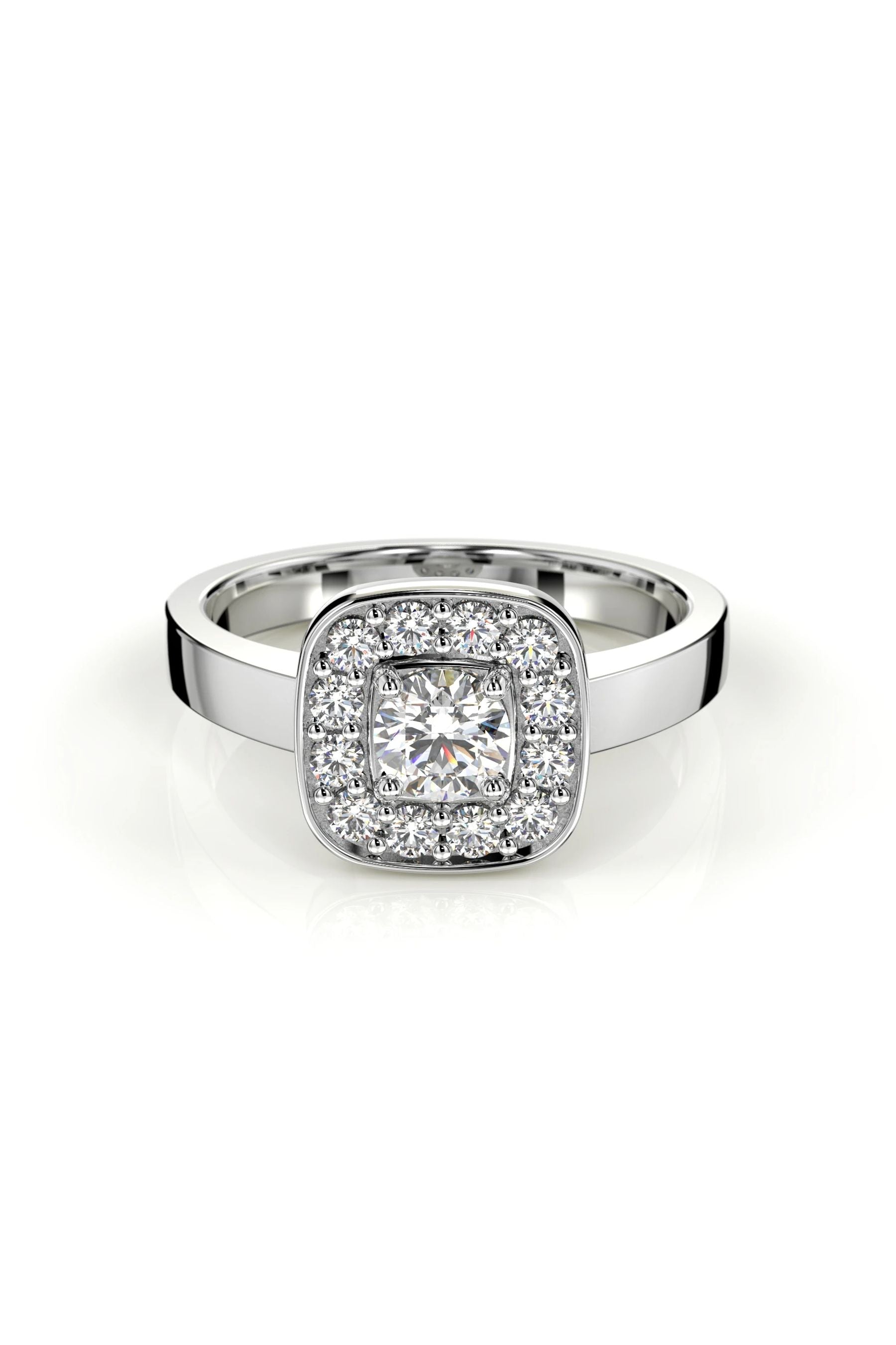 Festive Jane Halo 0,30ct + 12x0,02ct 15,5