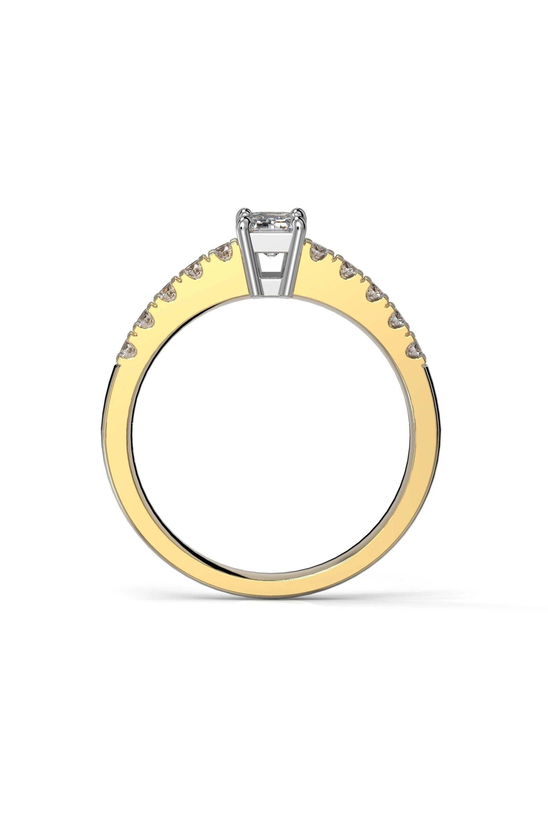 Festive Elinor Smaragdi + 10x0,02ct 15,5