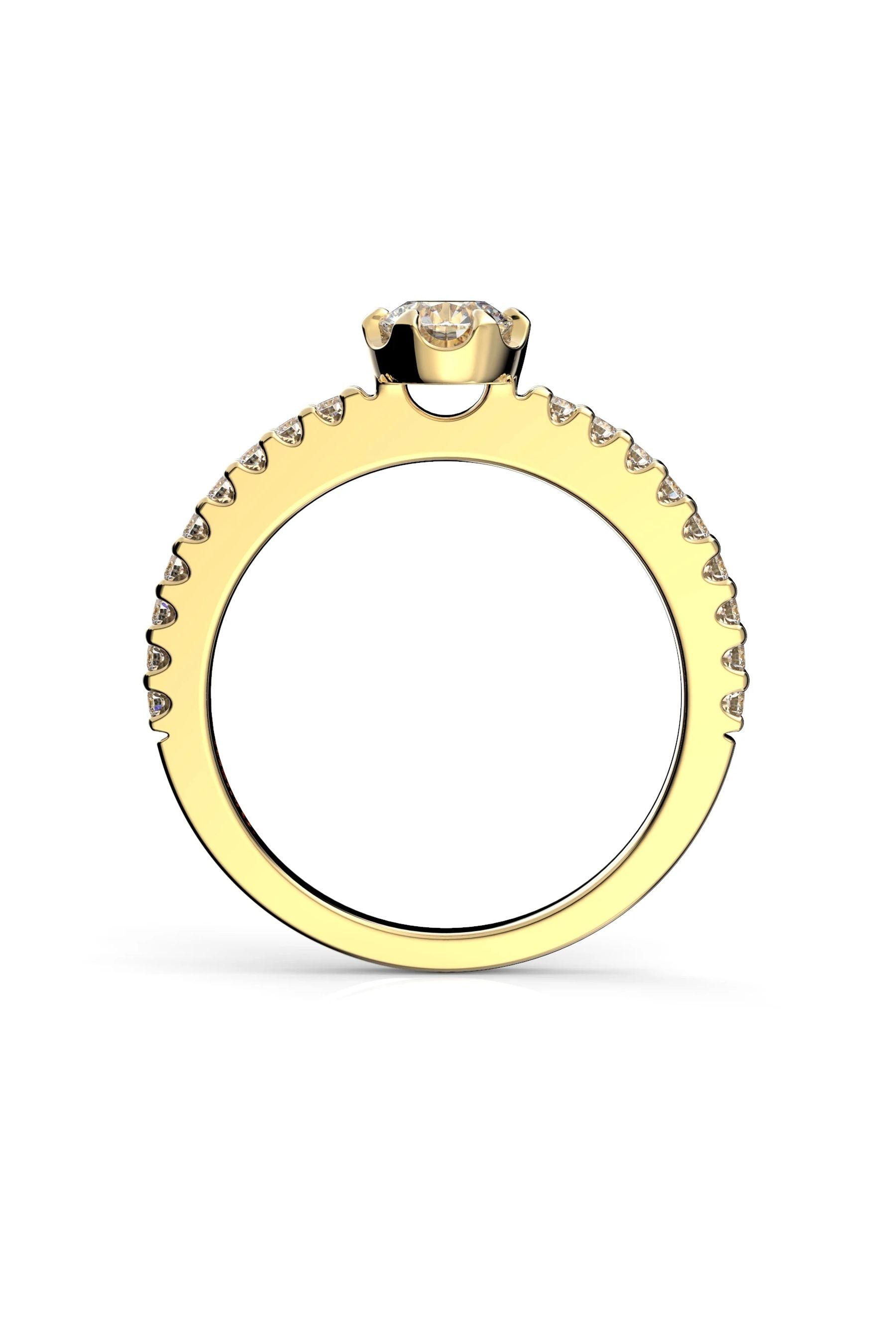 Festive Juliette 0,40ct + 18x0,01ct 15,5