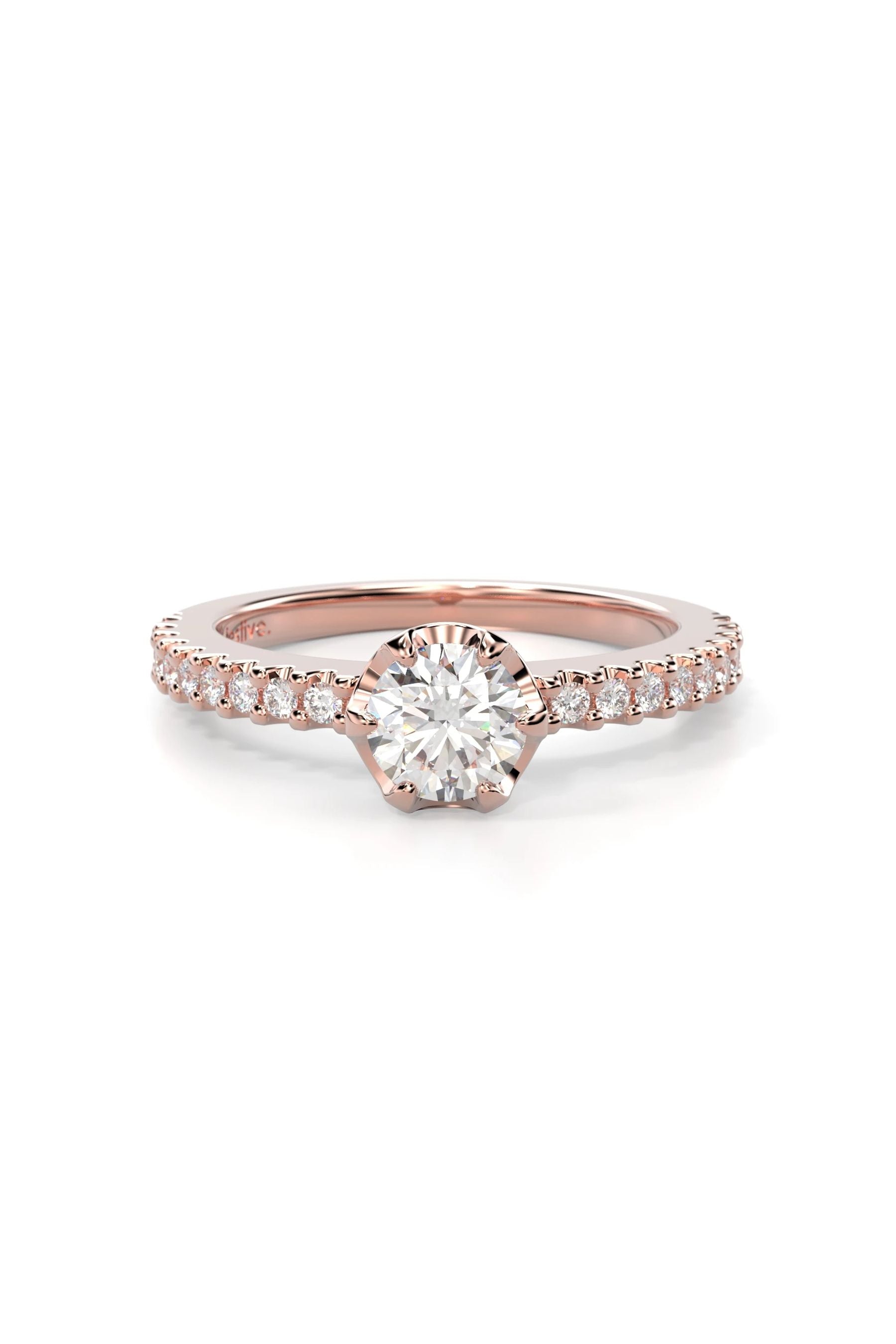 Festive Juliette 0,50ct + 18x0,01ct 15,5