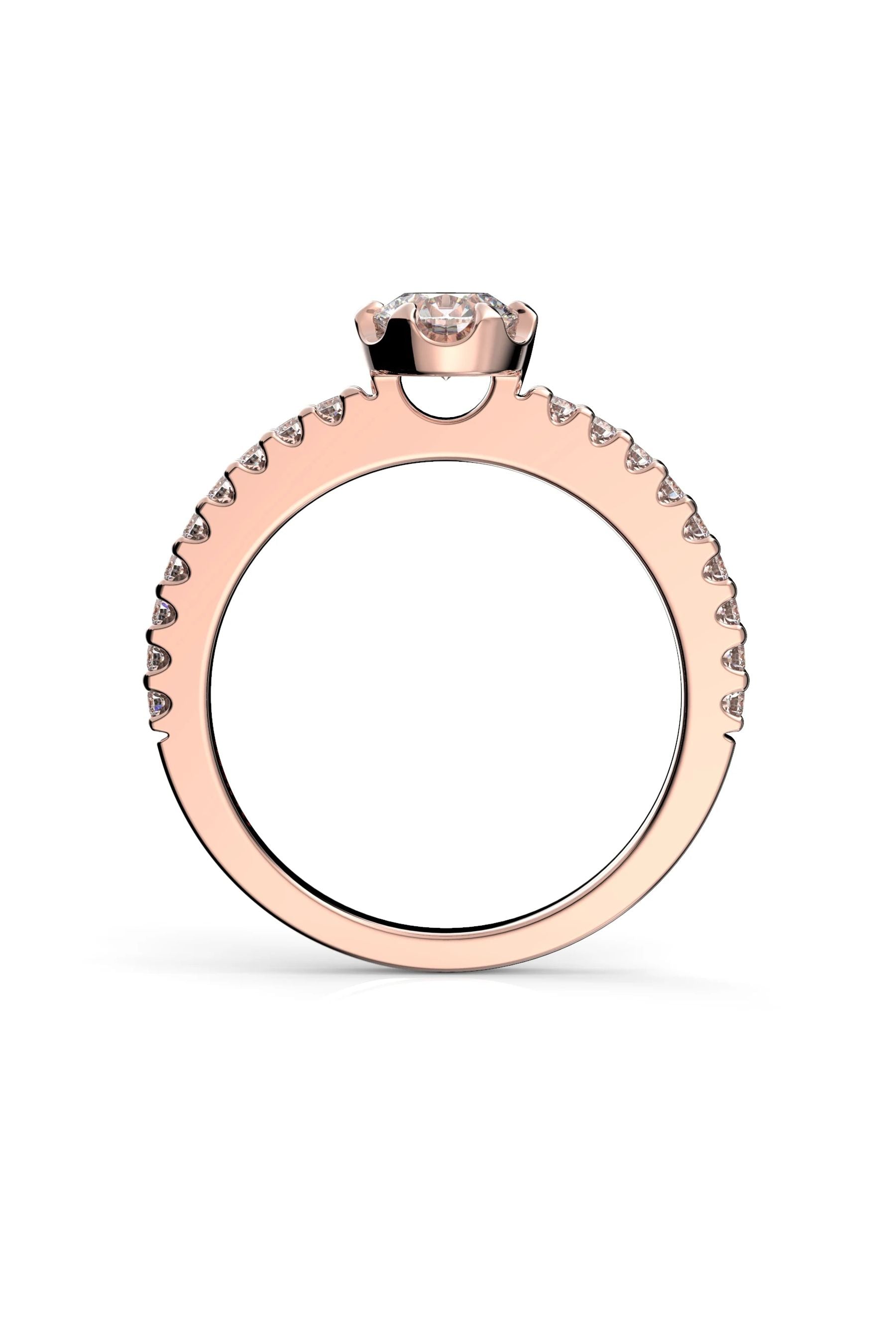 Festive Juliette 0,50ct + 18x0,01ct 15,5