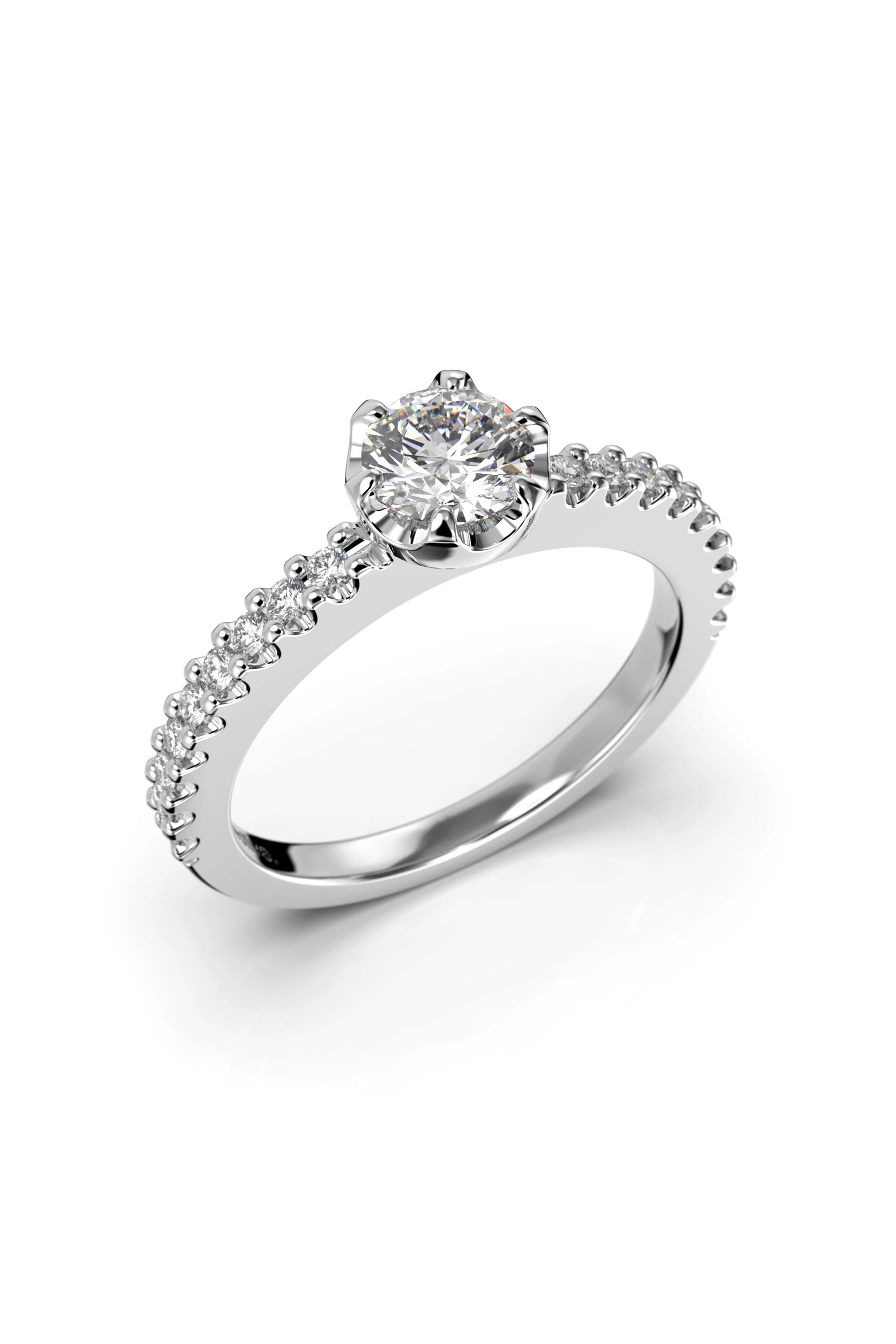 Festive Juliette 0,50ct + 18x0,01ct 15,5