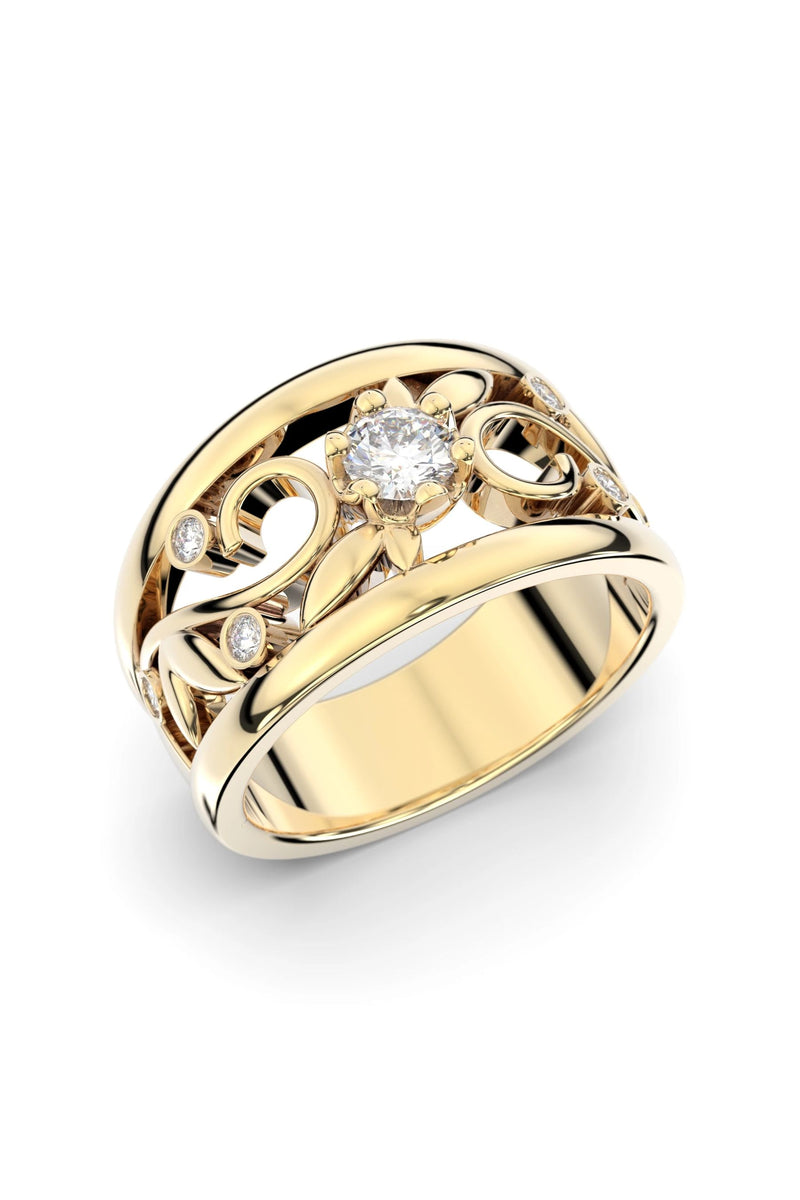 Festive Metsän Aarre 0,20ct + 6x0,015ct 538-029-KK tuotekuva
