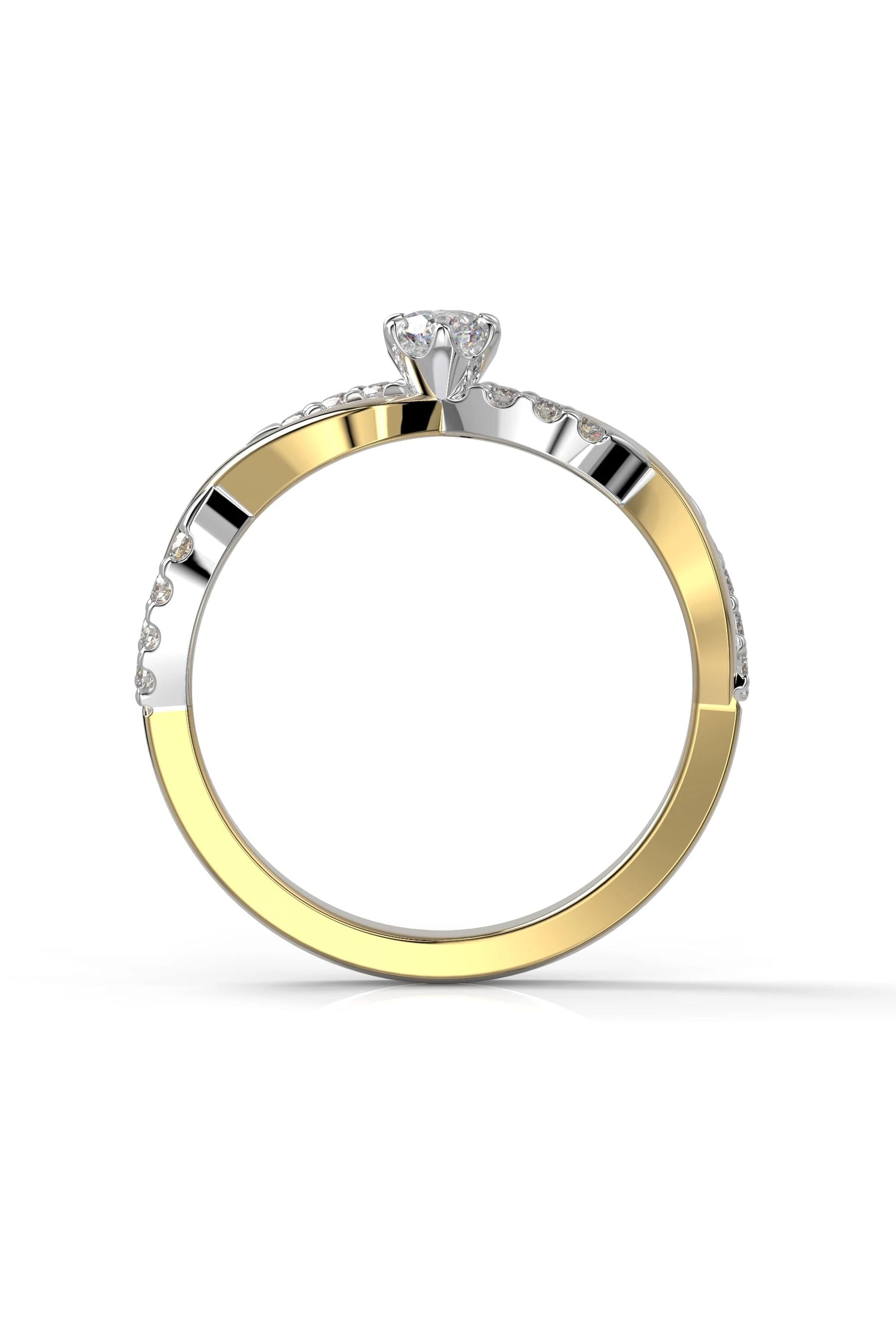 Festive Teresa 0,16ct + 14x0,01ct 15,5