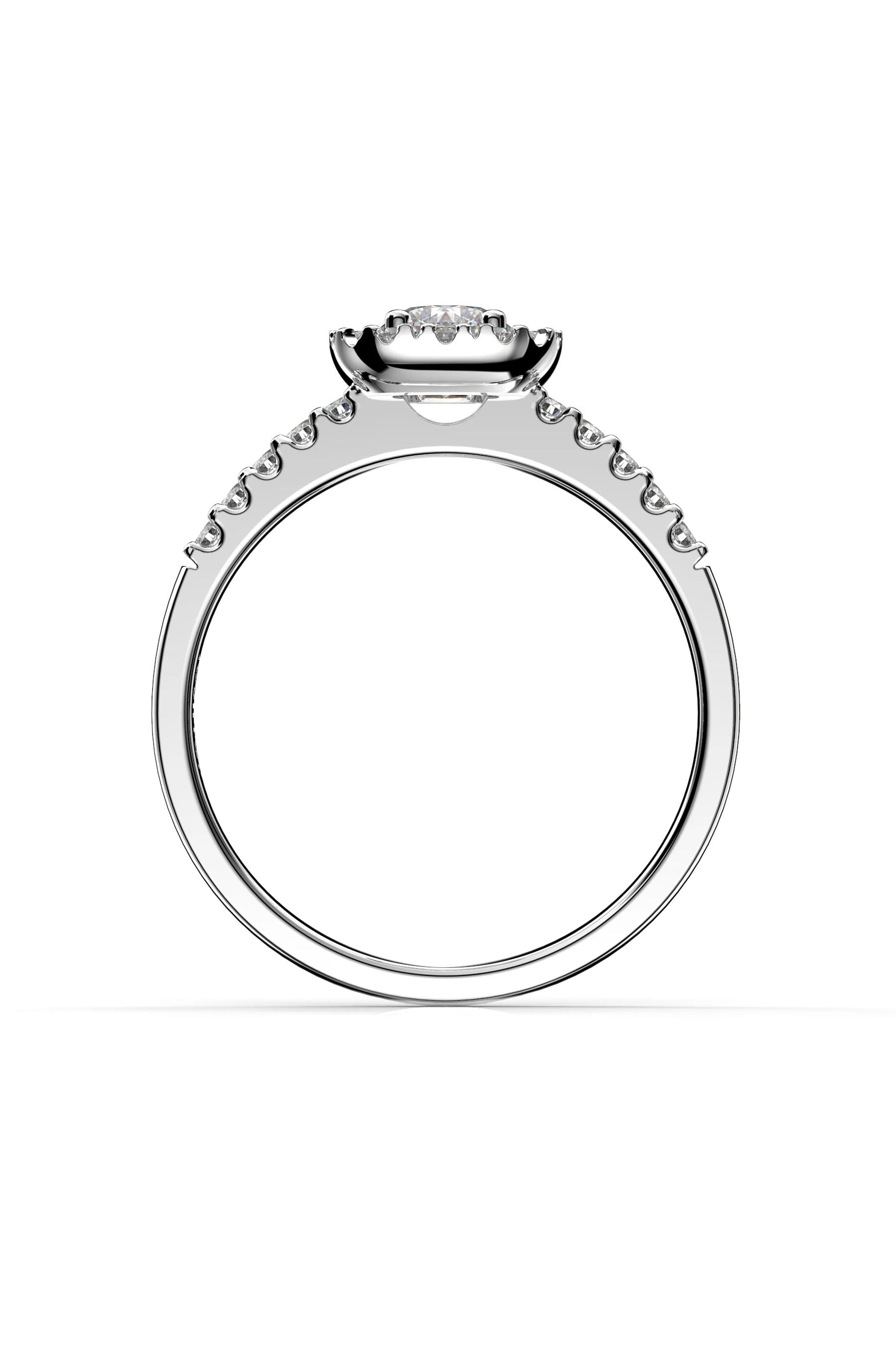 Festive Josefiina Halo 0,30ct + 22x0,01ct 15,5