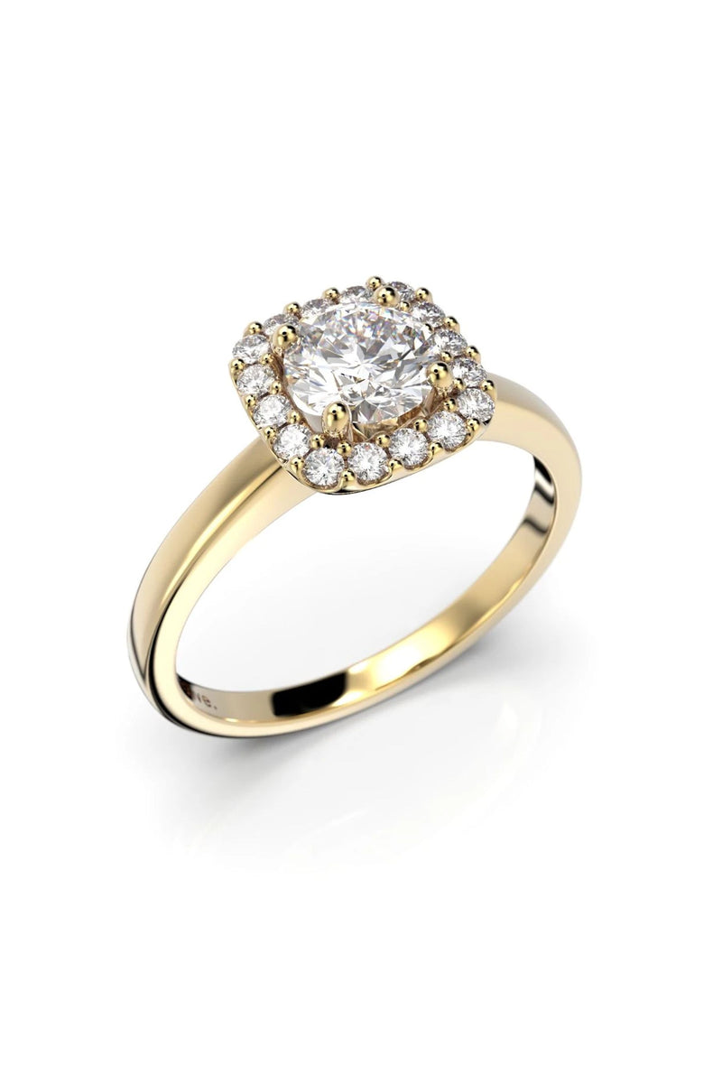 Festive Jemina Halo 0,50ct + 16x0,01ct 634-066-KK tuotekuva