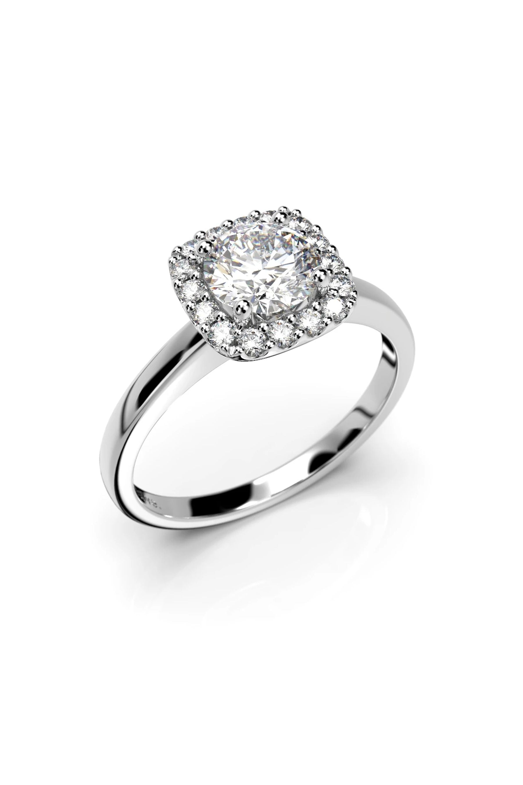 Festive Joanna Halo 0,70ct + 16x0,01ct 15,5