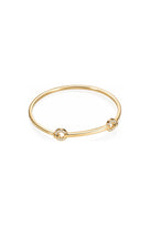 Efva Attling Bianca & Stars Cuff kullattu rannekoru