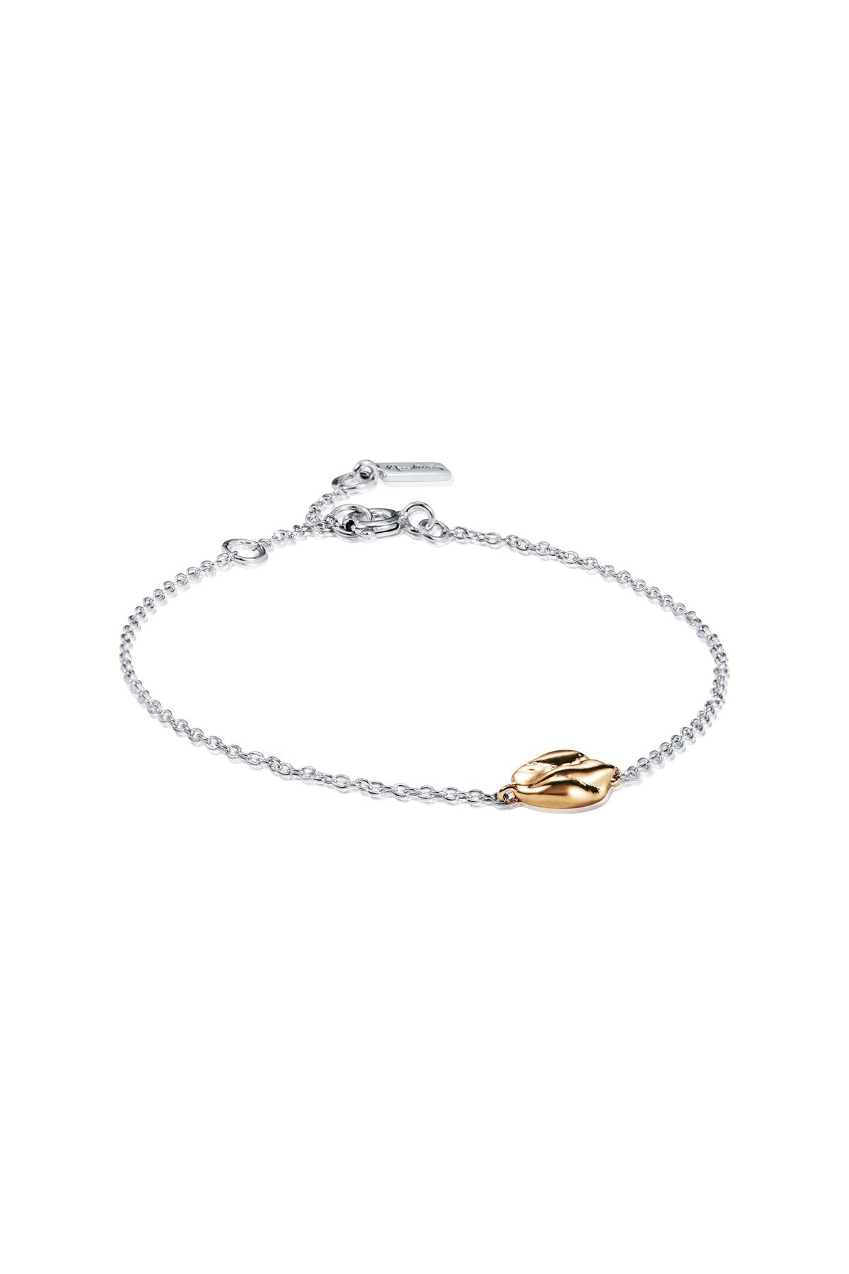 Efva Attling Nugget Bracelet kullattu rannekoru