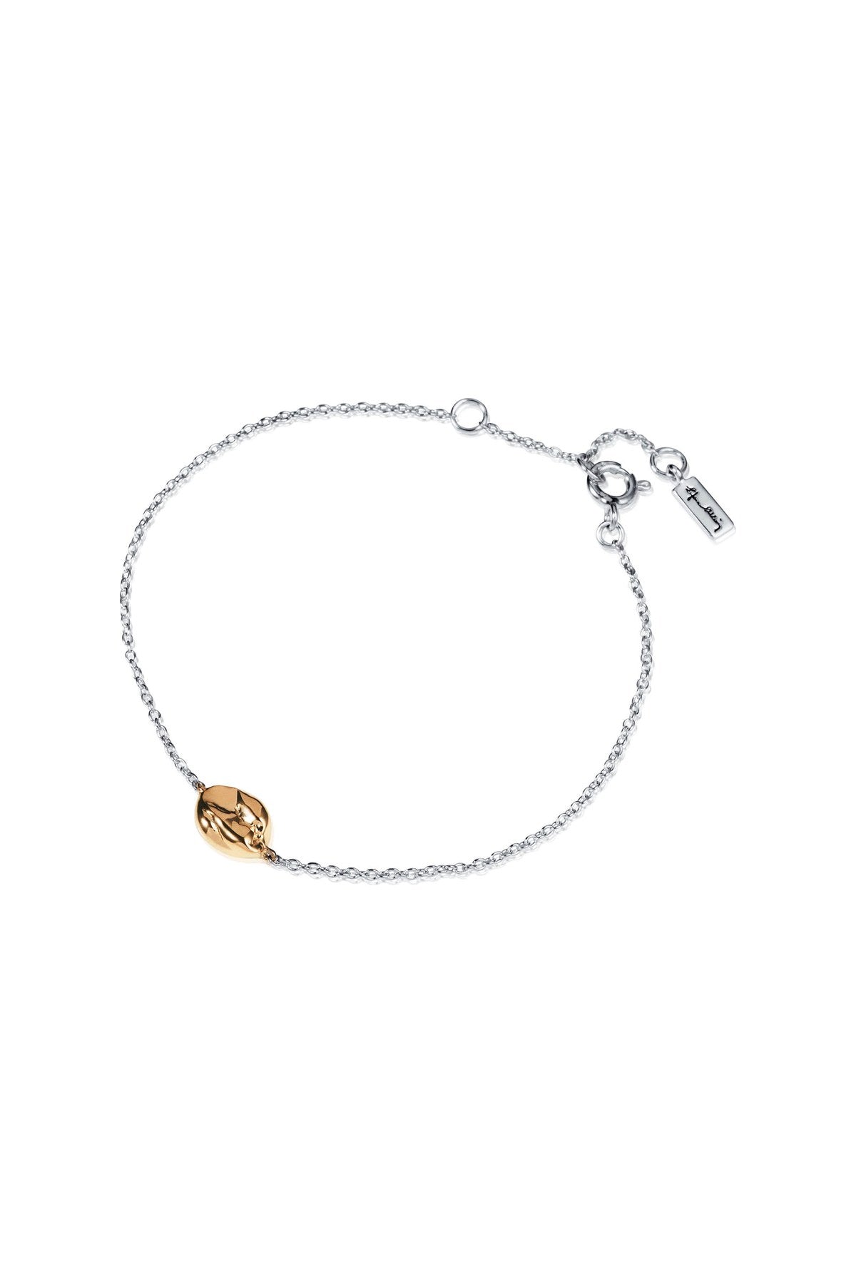 Efva Attling Nugget Bracelet kullattu rannekoru